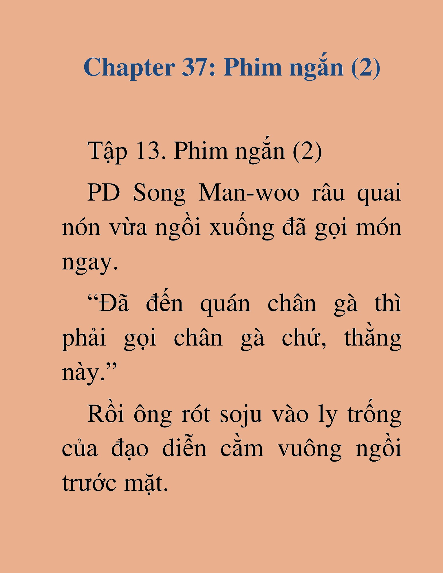 Đọc truyện HAT[NOVEL] Tôi Bị Hiểu Lầm Là Diễn Viên Thiên Tài Quái Vật - Chap 37
