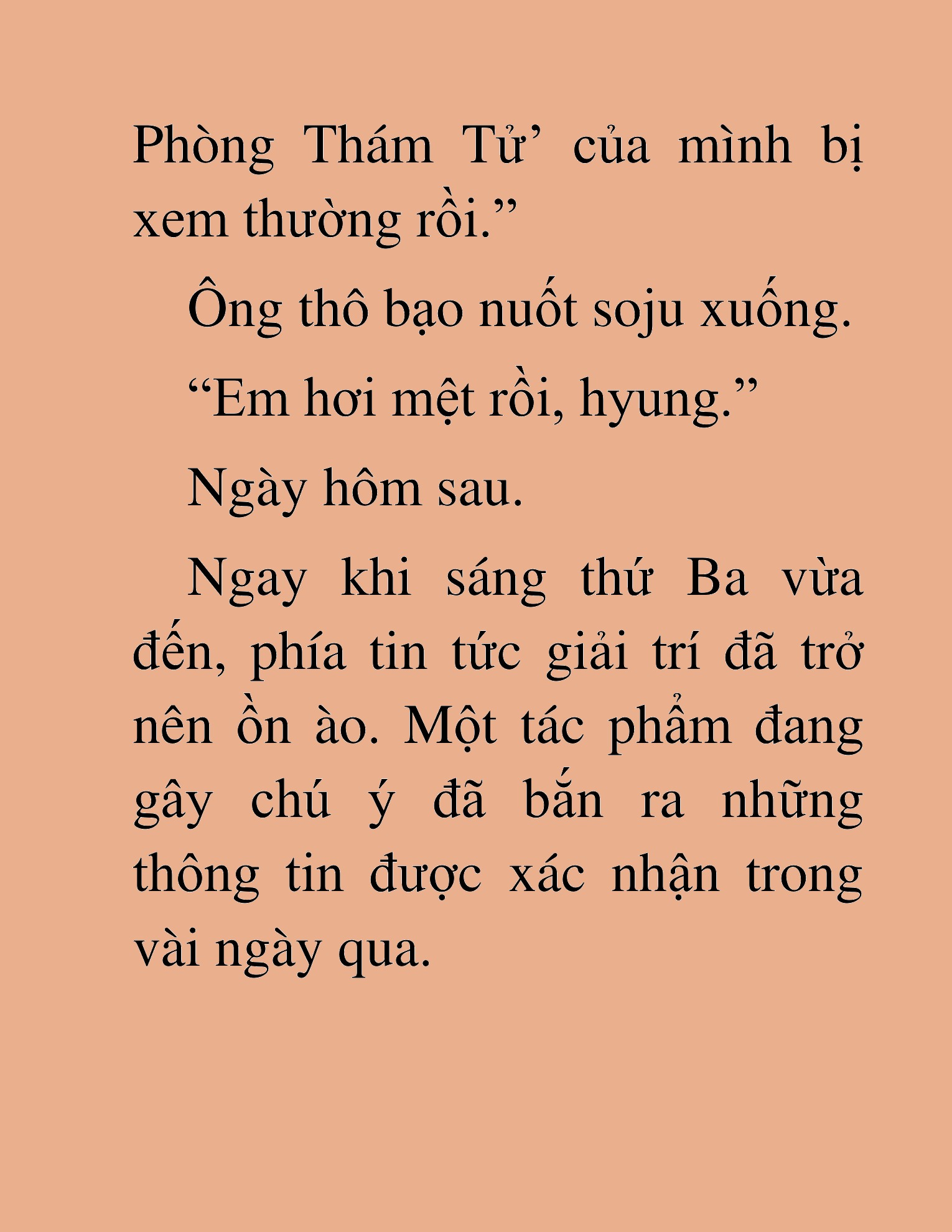Đọc truyện HAT[NOVEL] Tôi Bị Hiểu Lầm Là Diễn Viên Thiên Tài Quái Vật - Chap 38