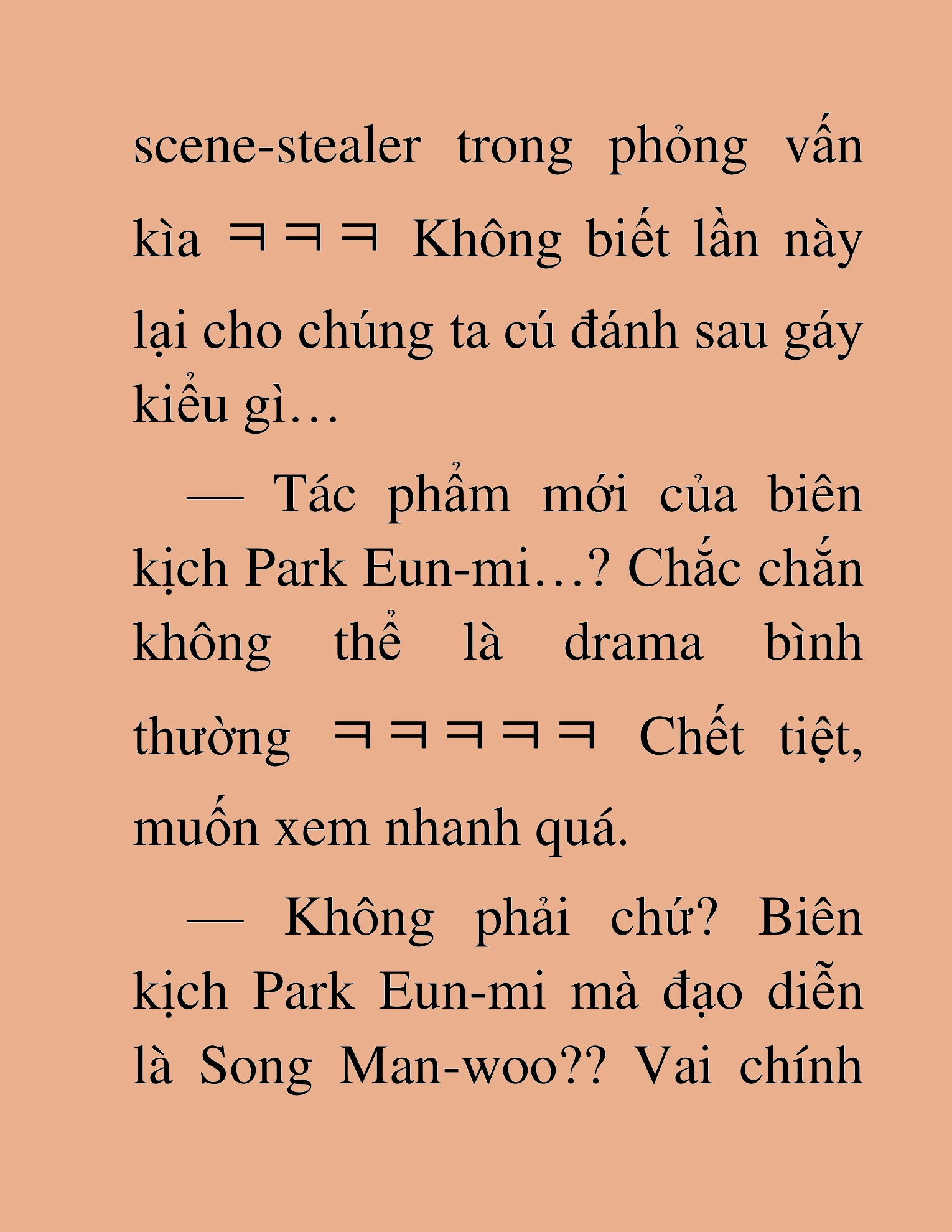 Đọc truyện HAT[NOVEL] Tôi Bị Hiểu Lầm Là Diễn Viên Thiên Tài Quái Vật - Chap 38