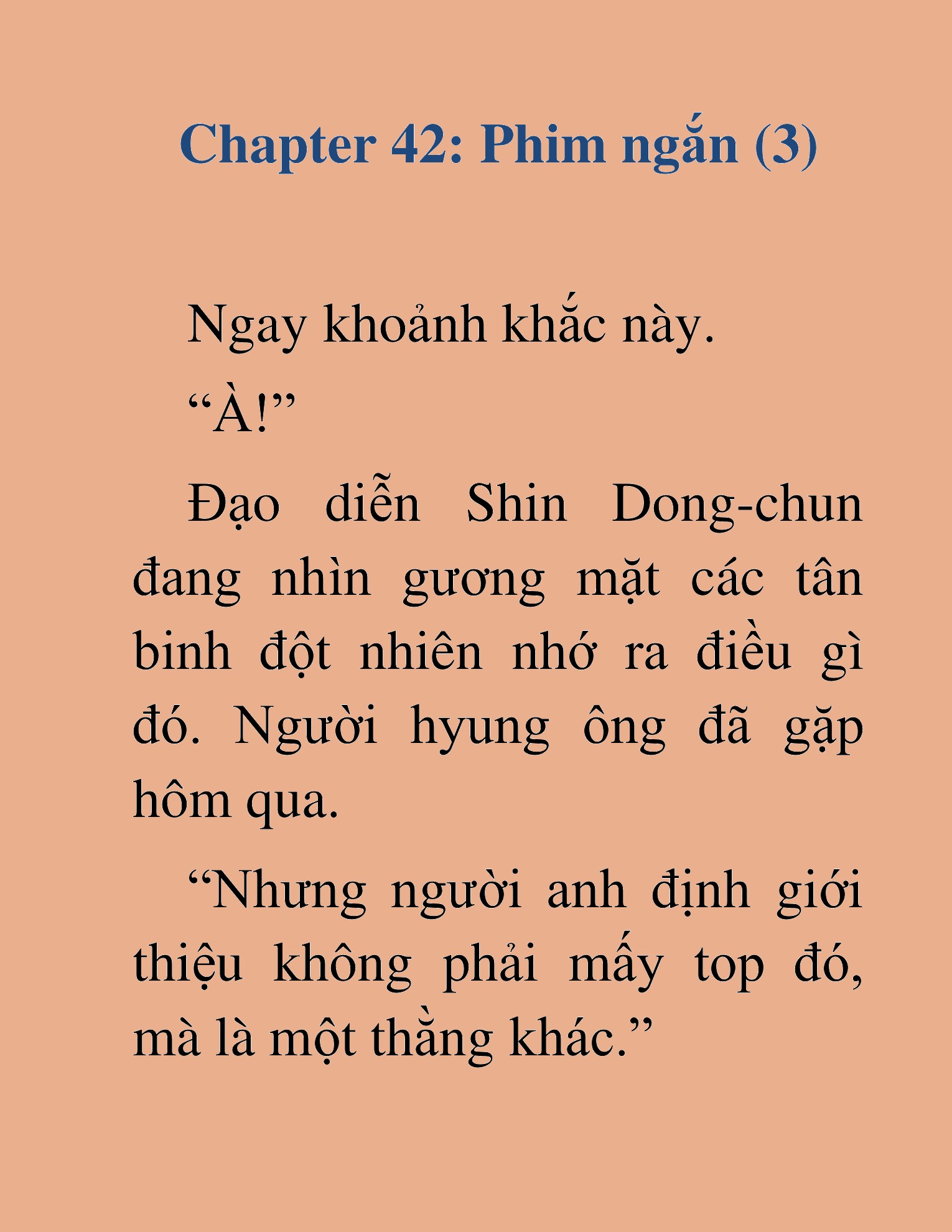 Đọc truyện HAT[NOVEL] Tôi Bị Hiểu Lầm Là Diễn Viên Thiên Tài Quái Vật - Chap 42
