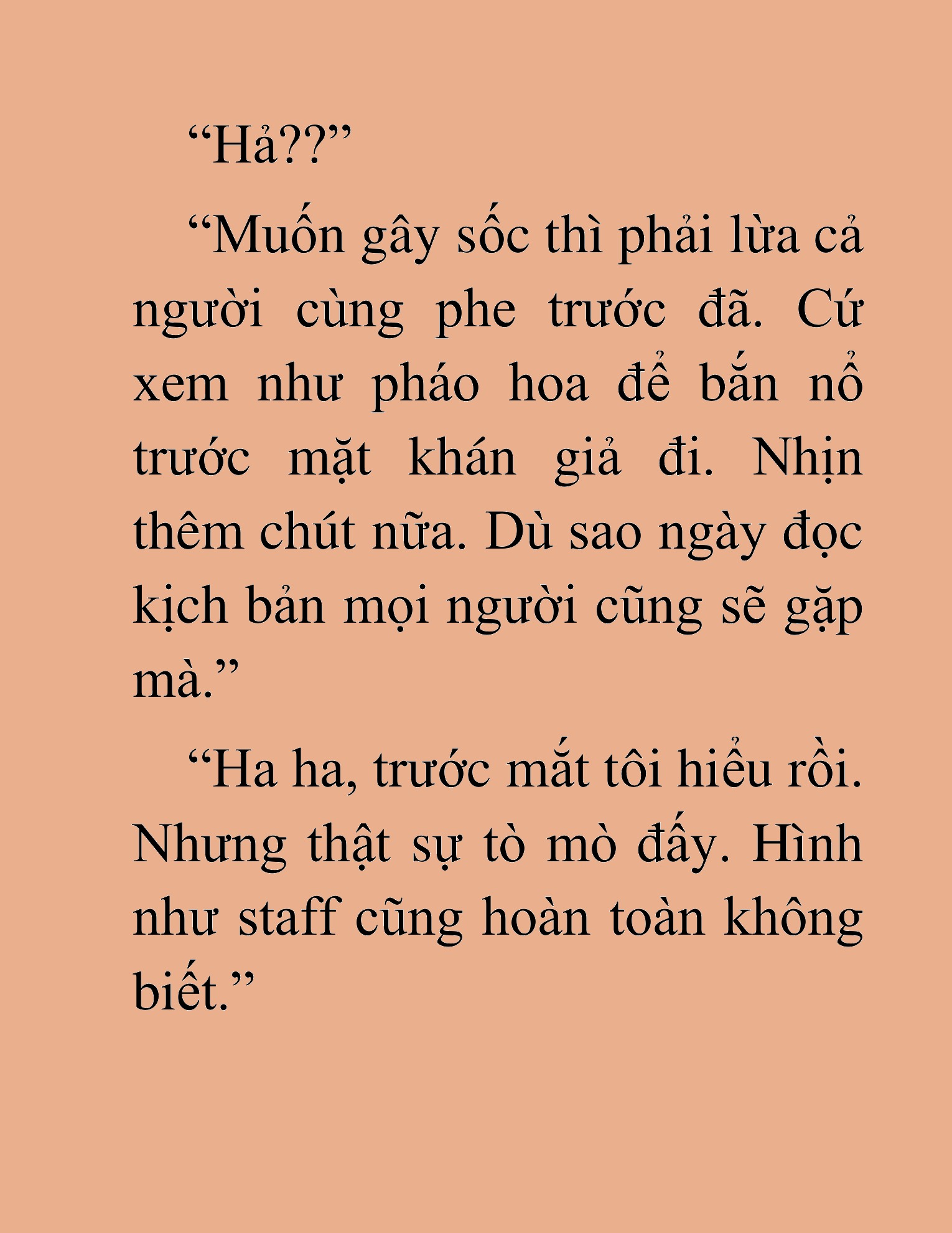Đọc truyện HAT[NOVEL] Tôi Bị Hiểu Lầm Là Diễn Viên Thiên Tài Quái Vật - Chap 44