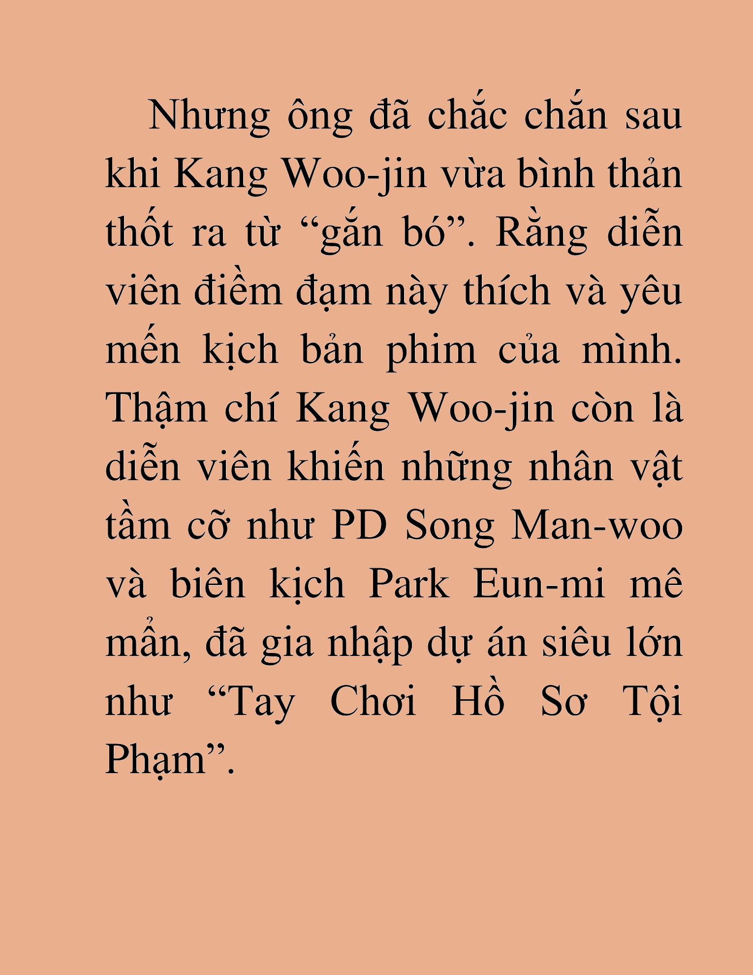 Đọc truyện HAT[NOVEL] Tôi Bị Hiểu Lầm Là Diễn Viên Thiên Tài Quái Vật - Chap 45