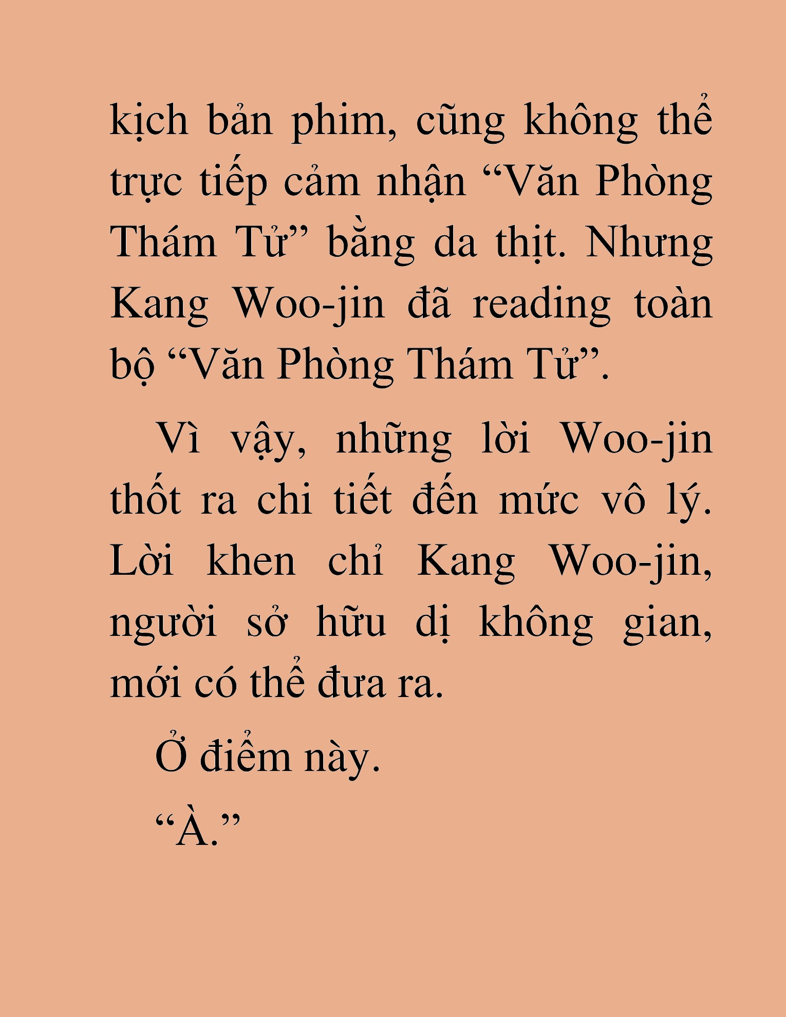 Đọc truyện HAT[NOVEL] Tôi Bị Hiểu Lầm Là Diễn Viên Thiên Tài Quái Vật - Chap 46