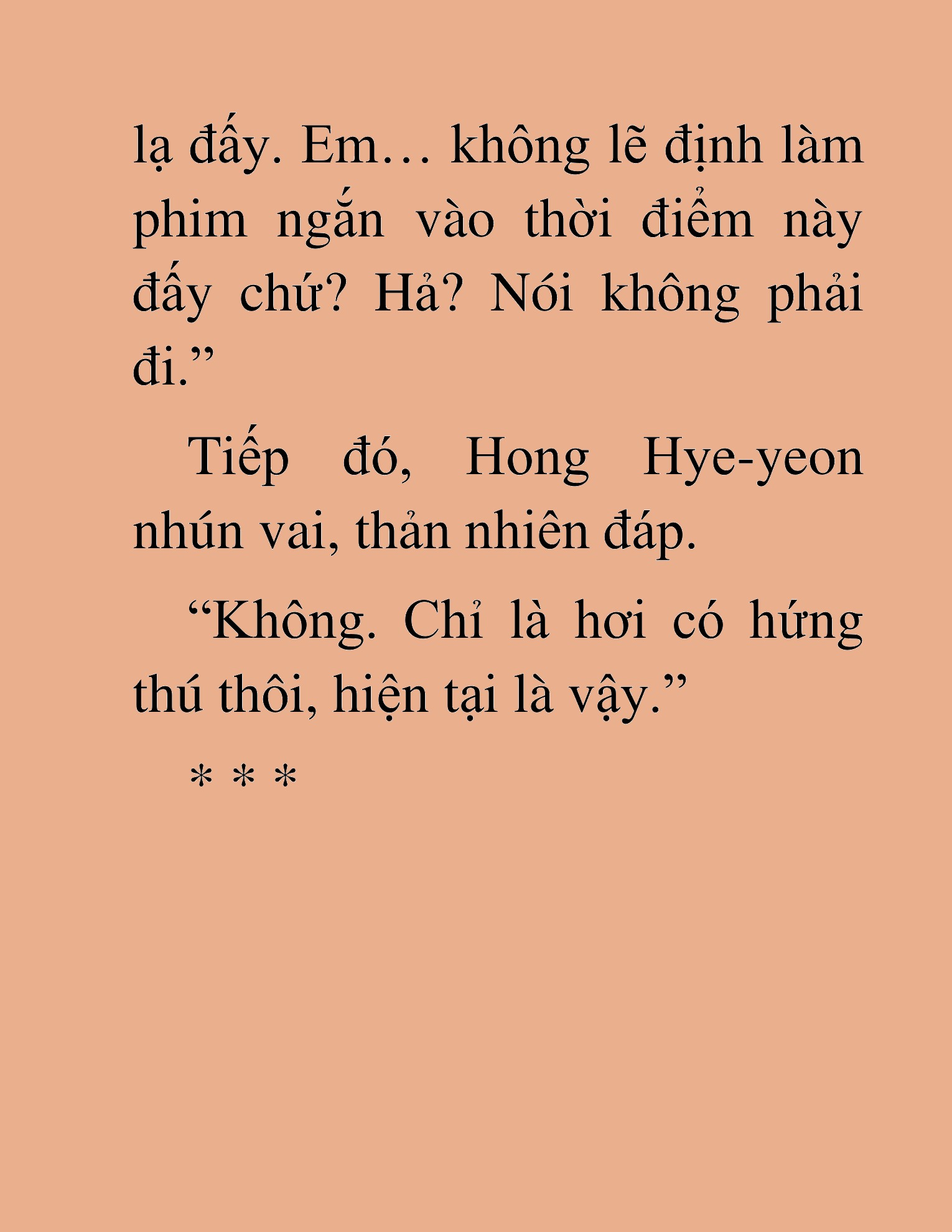 Đọc truyện HAT[NOVEL] Tôi Bị Hiểu Lầm Là Diễn Viên Thiên Tài Quái Vật - Chap 48