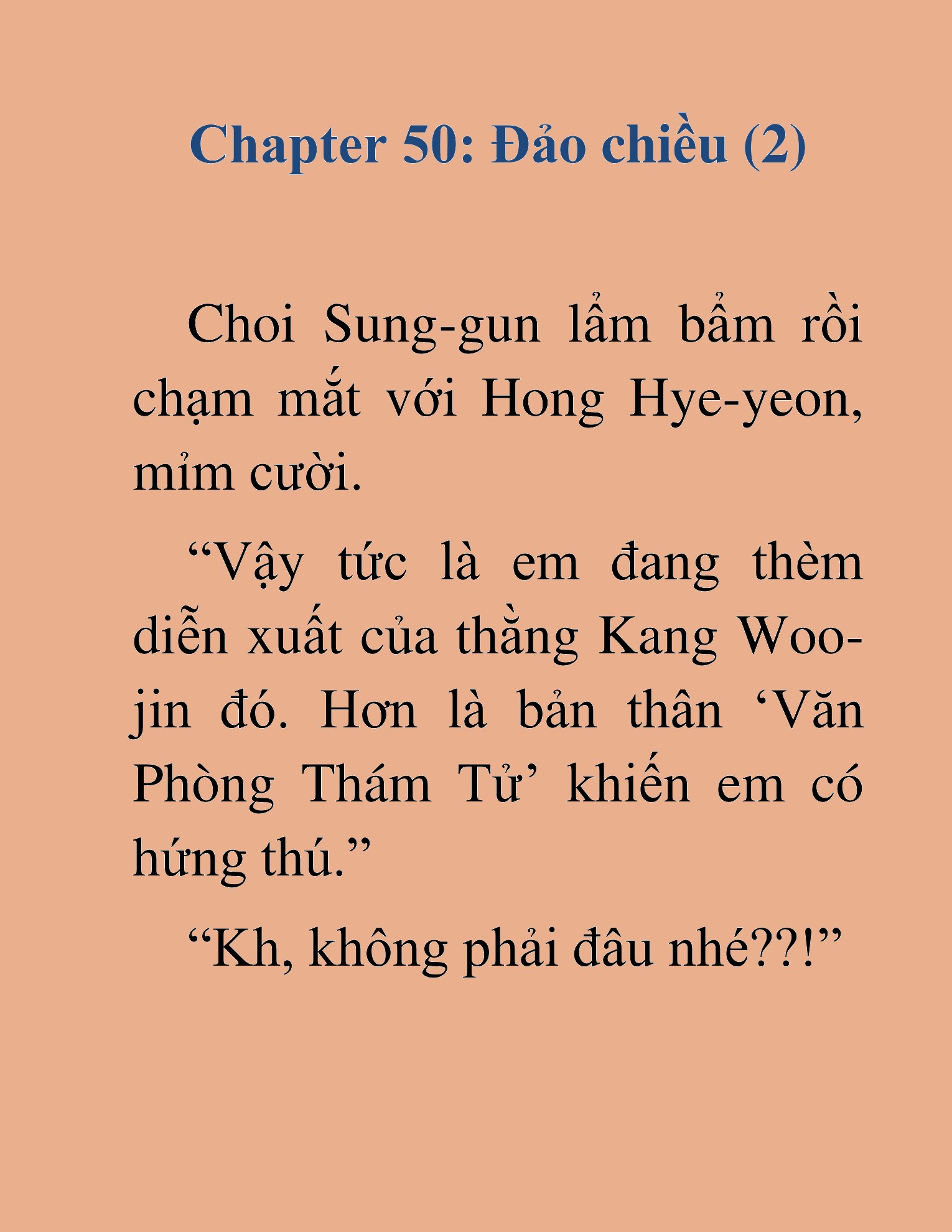 Đọc truyện HAT[NOVEL] Tôi Bị Hiểu Lầm Là Diễn Viên Thiên Tài Quái Vật - Chap 50