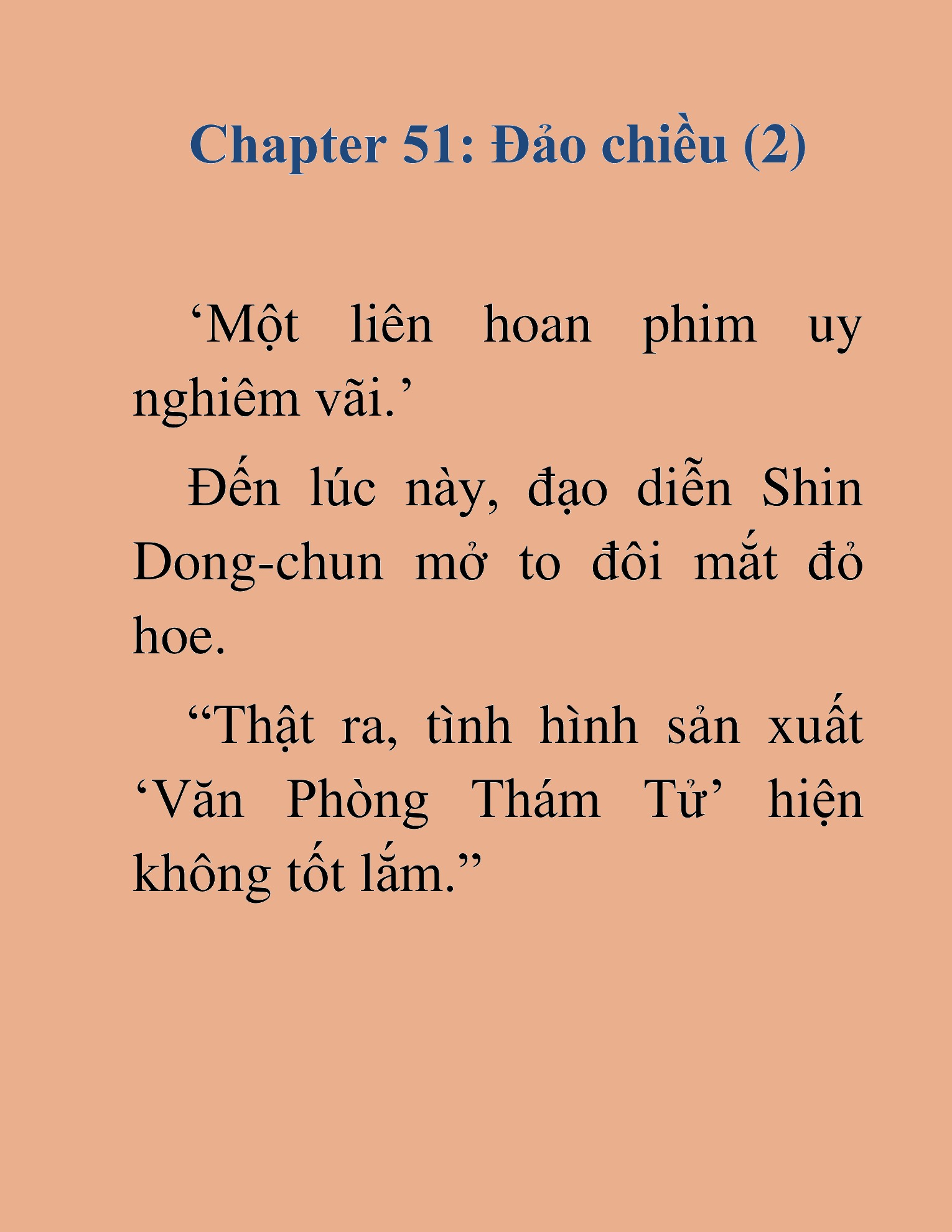 Đọc truyện HAT[NOVEL] Tôi Bị Hiểu Lầm Là Diễn Viên Thiên Tài Quái Vật - Chap 51