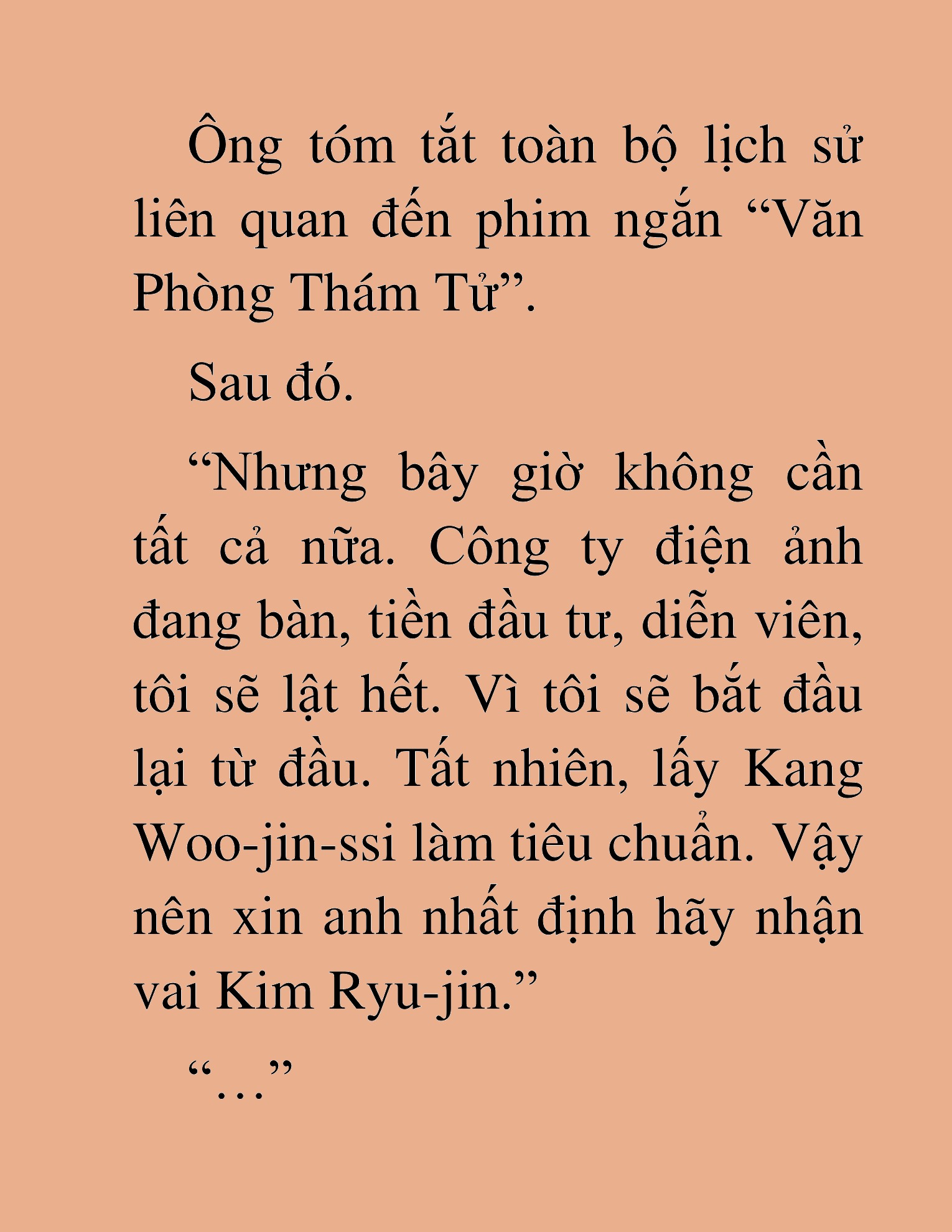 Đọc truyện HAT[NOVEL] Tôi Bị Hiểu Lầm Là Diễn Viên Thiên Tài Quái Vật - Chap 51