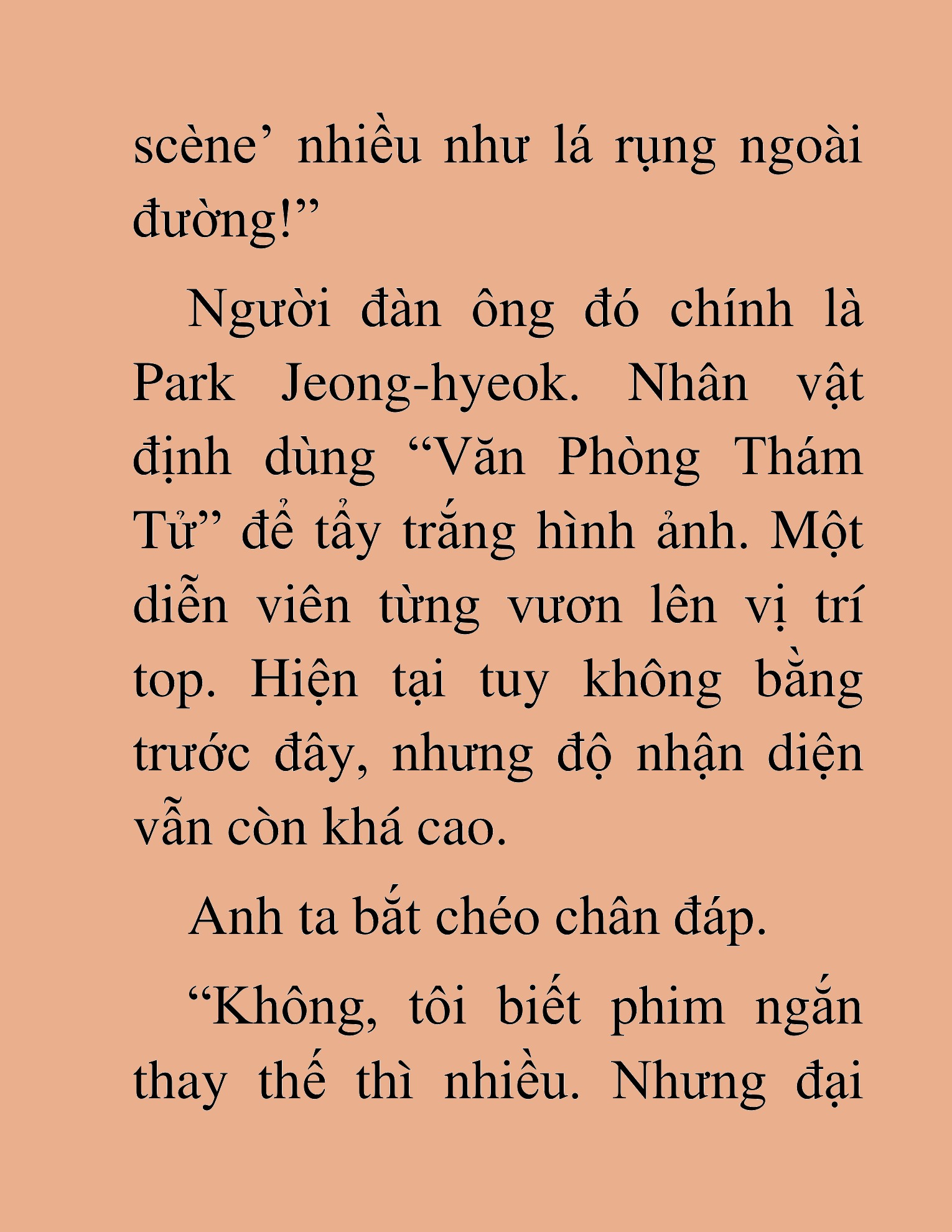 Đọc truyện HAT[NOVEL] Tôi Bị Hiểu Lầm Là Diễn Viên Thiên Tài Quái Vật - Chap 51