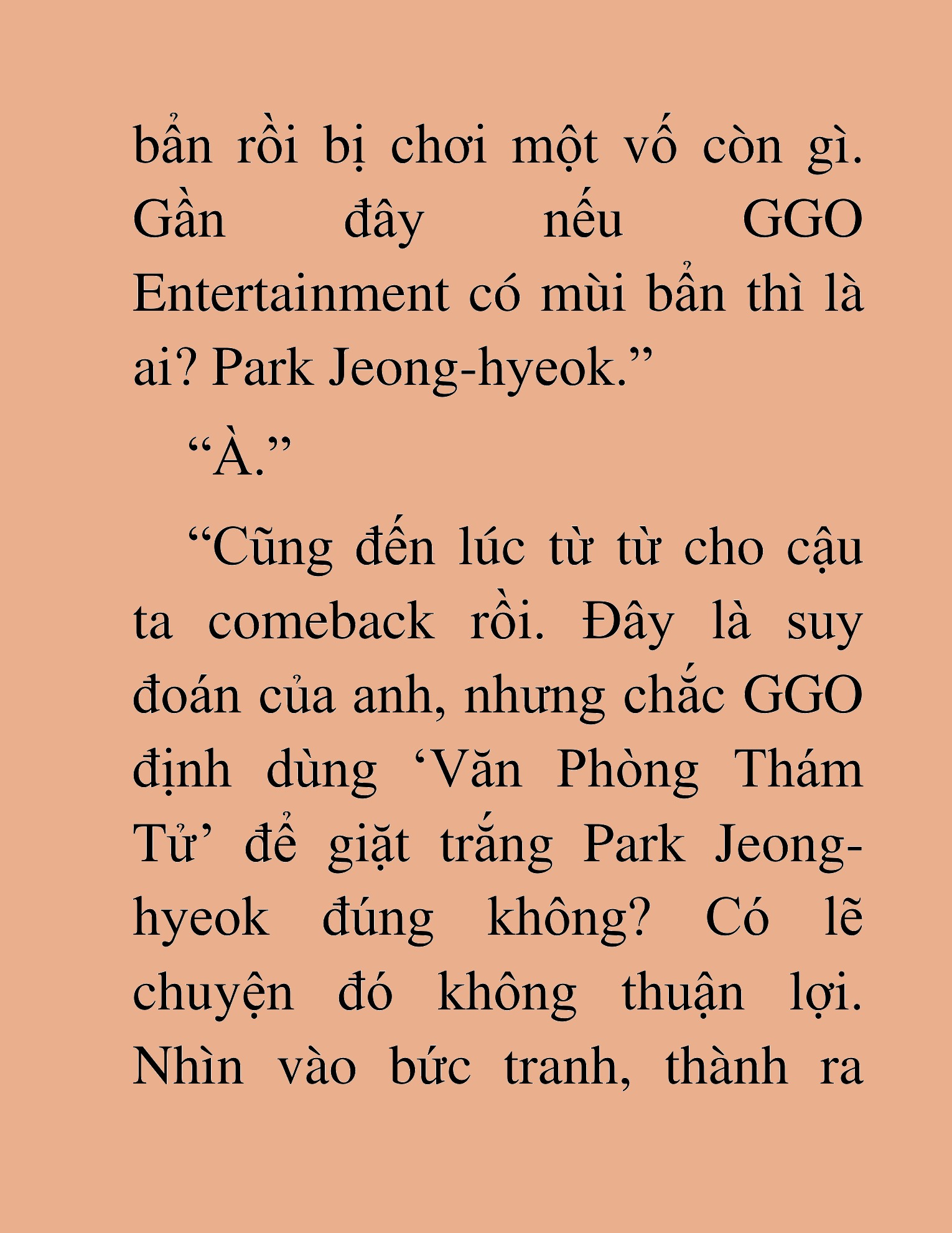 Đọc truyện HAT[NOVEL] Tôi Bị Hiểu Lầm Là Diễn Viên Thiên Tài Quái Vật - Chap 54