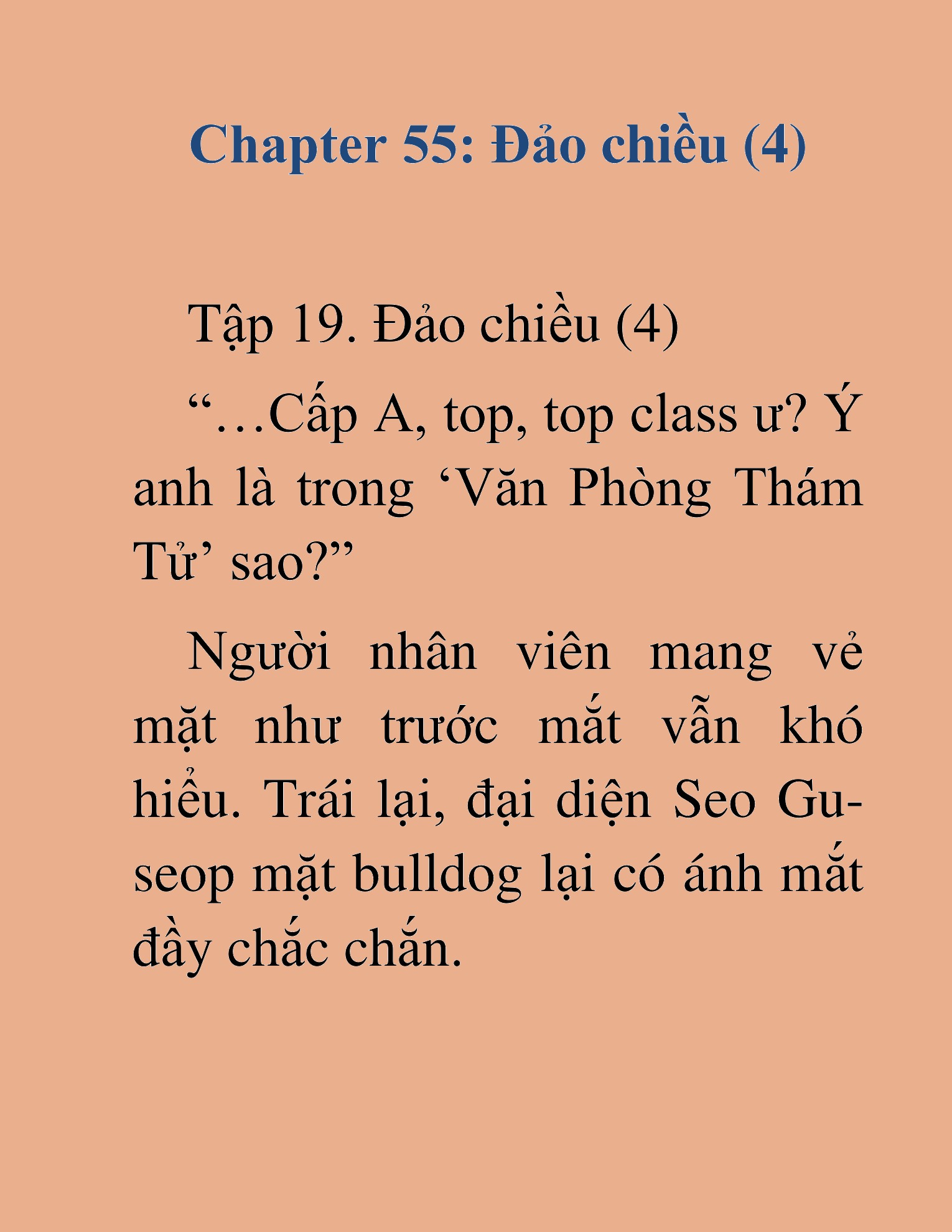 Đọc truyện HAT[NOVEL] Tôi Bị Hiểu Lầm Là Diễn Viên Thiên Tài Quái Vật - Chap 55