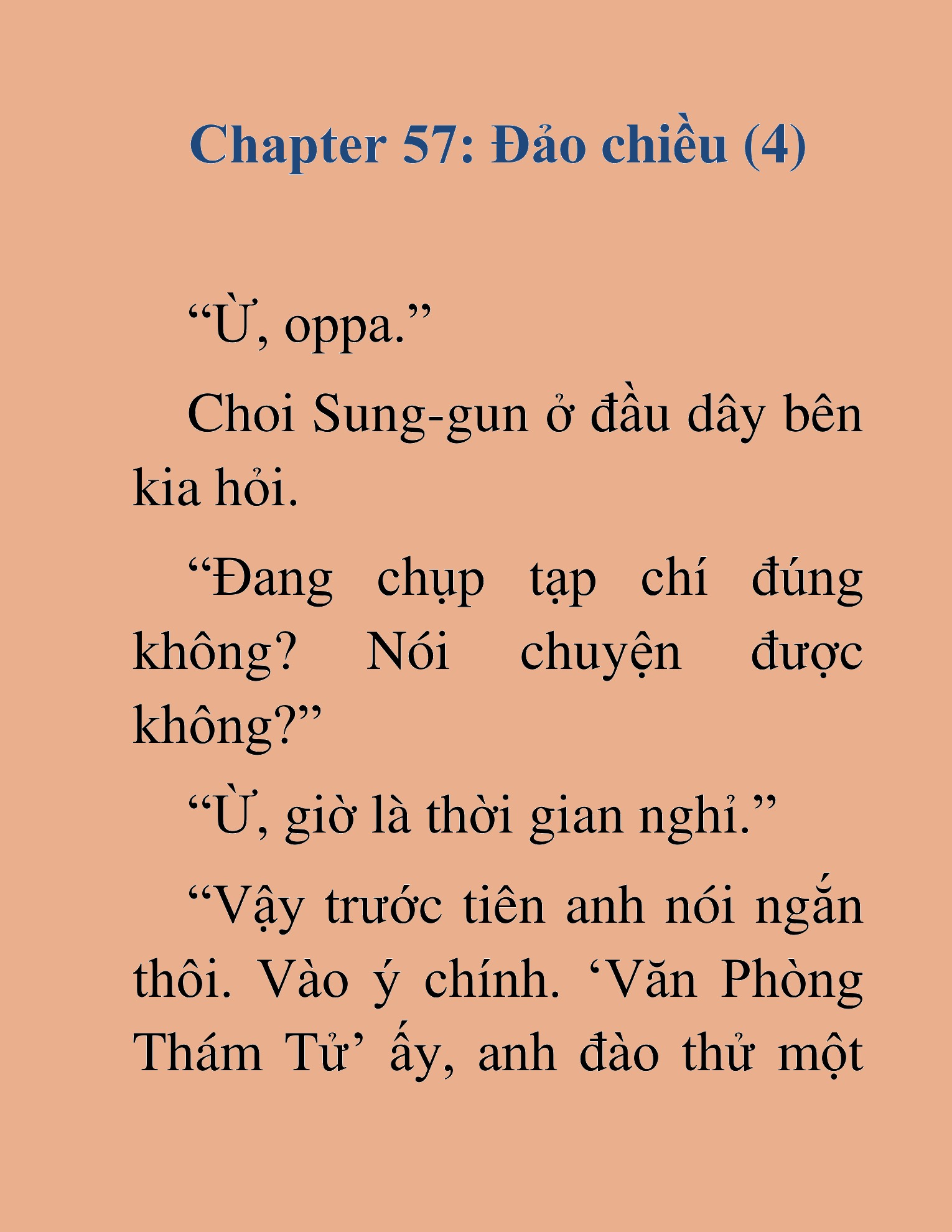 Đọc truyện HAT[NOVEL] Tôi Bị Hiểu Lầm Là Diễn Viên Thiên Tài Quái Vật - Chap 57