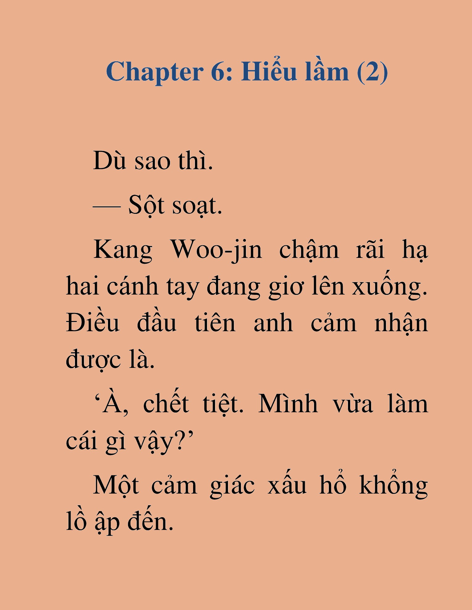 Đọc truyện HAT[NOVEL] Tôi Bị Hiểu Lầm Là Diễn Viên Thiên Tài Quái Vật - Chap 6