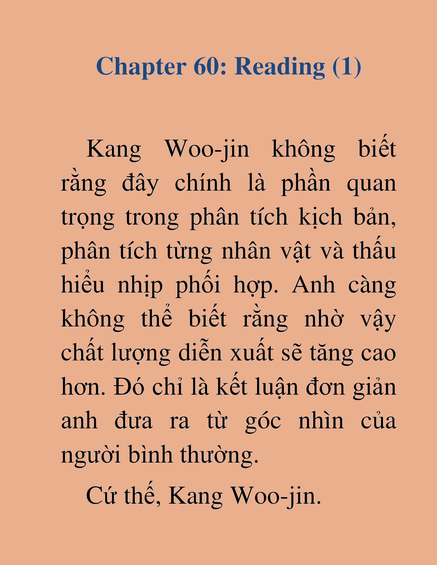 Đọc truyện HAT[NOVEL] Tôi Bị Hiểu Lầm Là Diễn Viên Thiên Tài Quái Vật - Chap 60