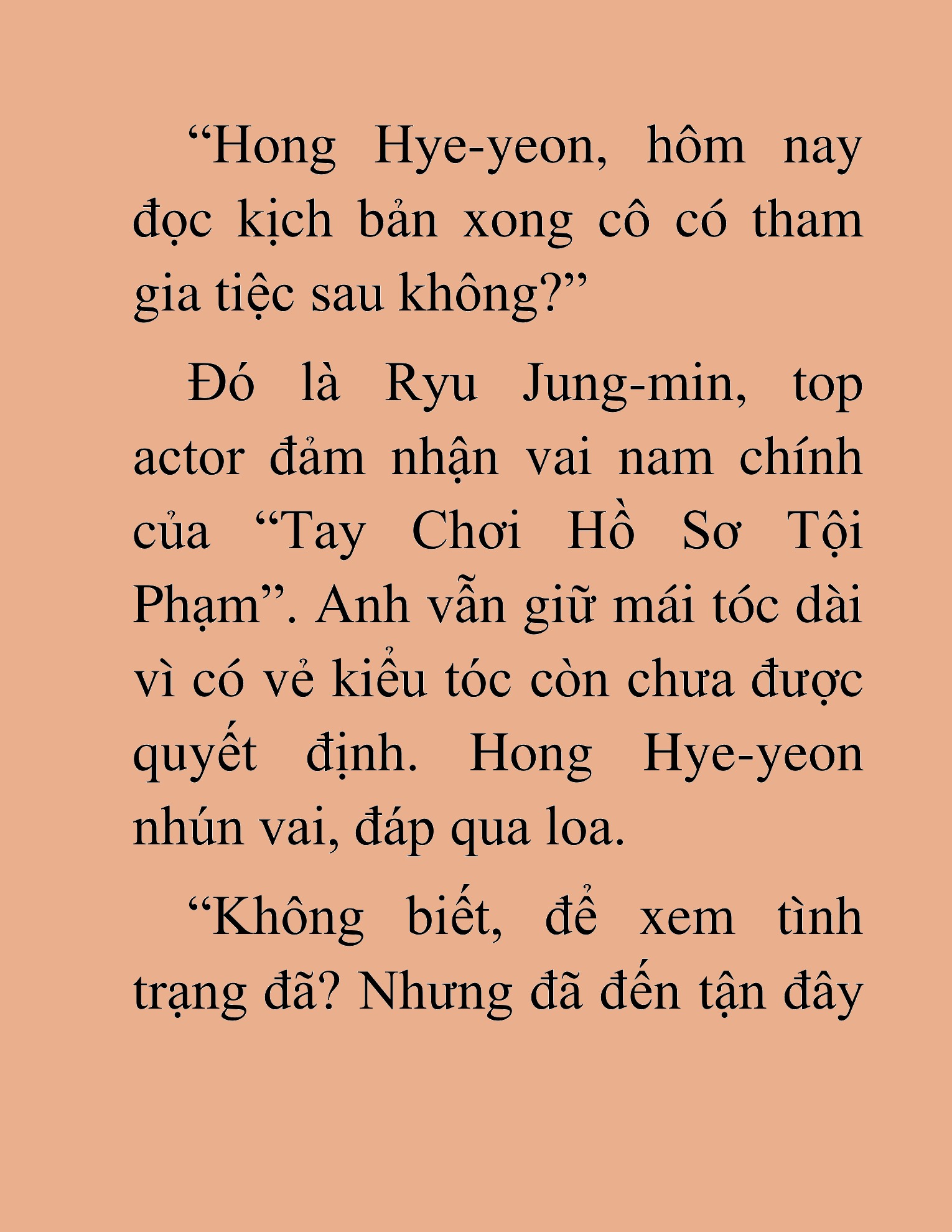 Đọc truyện HAT[NOVEL] Tôi Bị Hiểu Lầm Là Diễn Viên Thiên Tài Quái Vật - Chap 63