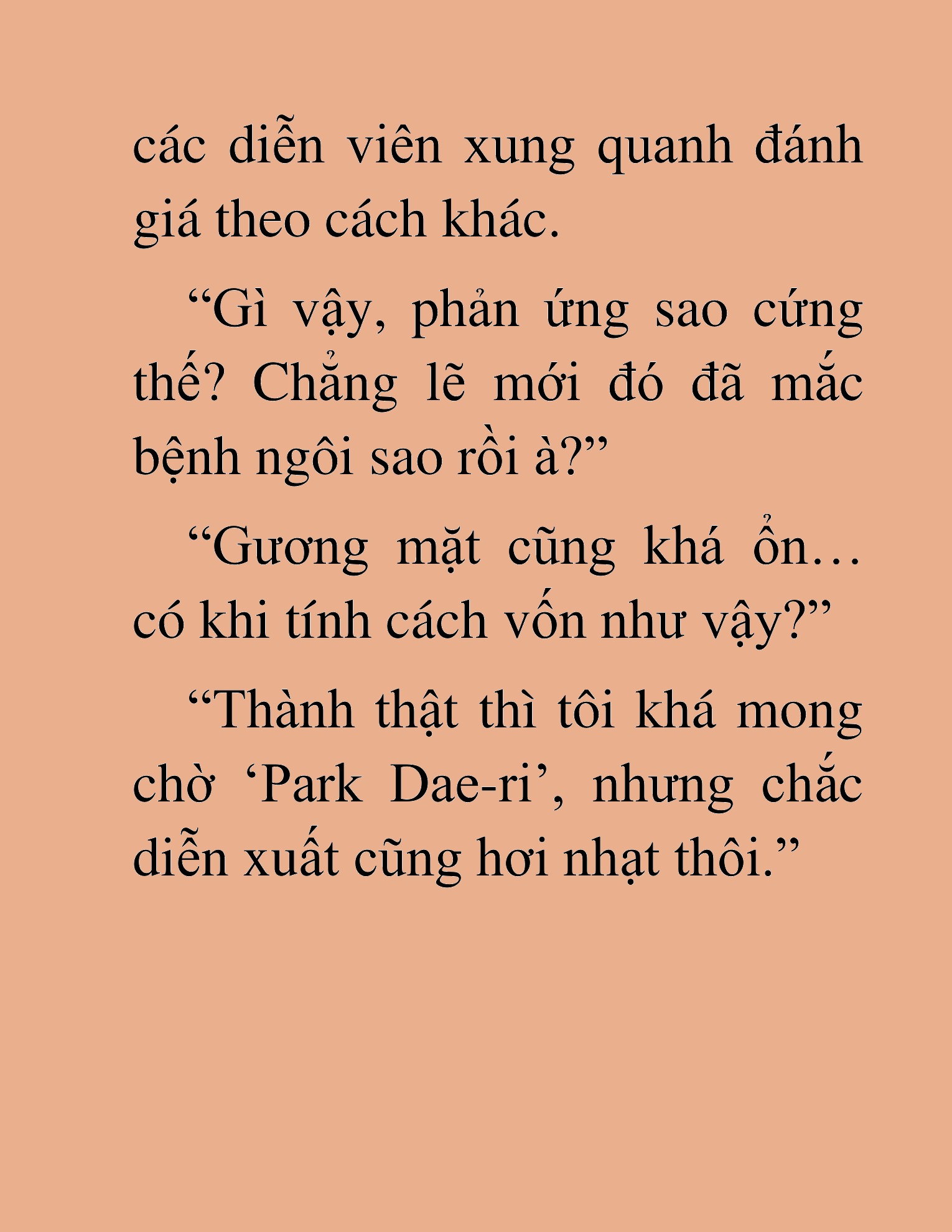 Đọc truyện HAT[NOVEL] Tôi Bị Hiểu Lầm Là Diễn Viên Thiên Tài Quái Vật - Chap 65