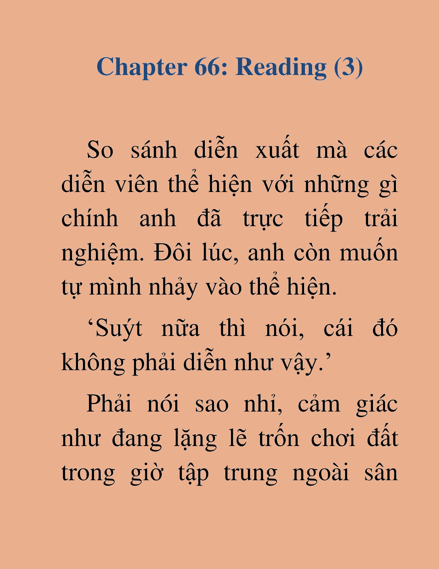 Đọc truyện HAT[NOVEL] Tôi Bị Hiểu Lầm Là Diễn Viên Thiên Tài Quái Vật - Chap 66