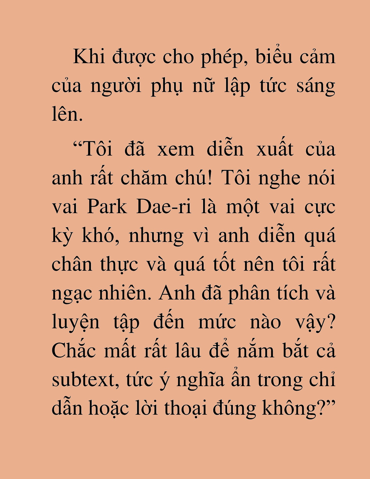Đọc truyện HAT[NOVEL] Tôi Bị Hiểu Lầm Là Diễn Viên Thiên Tài Quái Vật - Chap 69