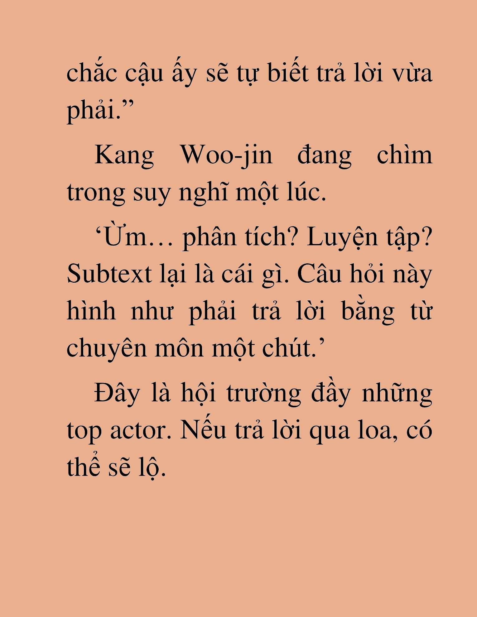 Đọc truyện HAT[NOVEL] Tôi Bị Hiểu Lầm Là Diễn Viên Thiên Tài Quái Vật - Chap 69
