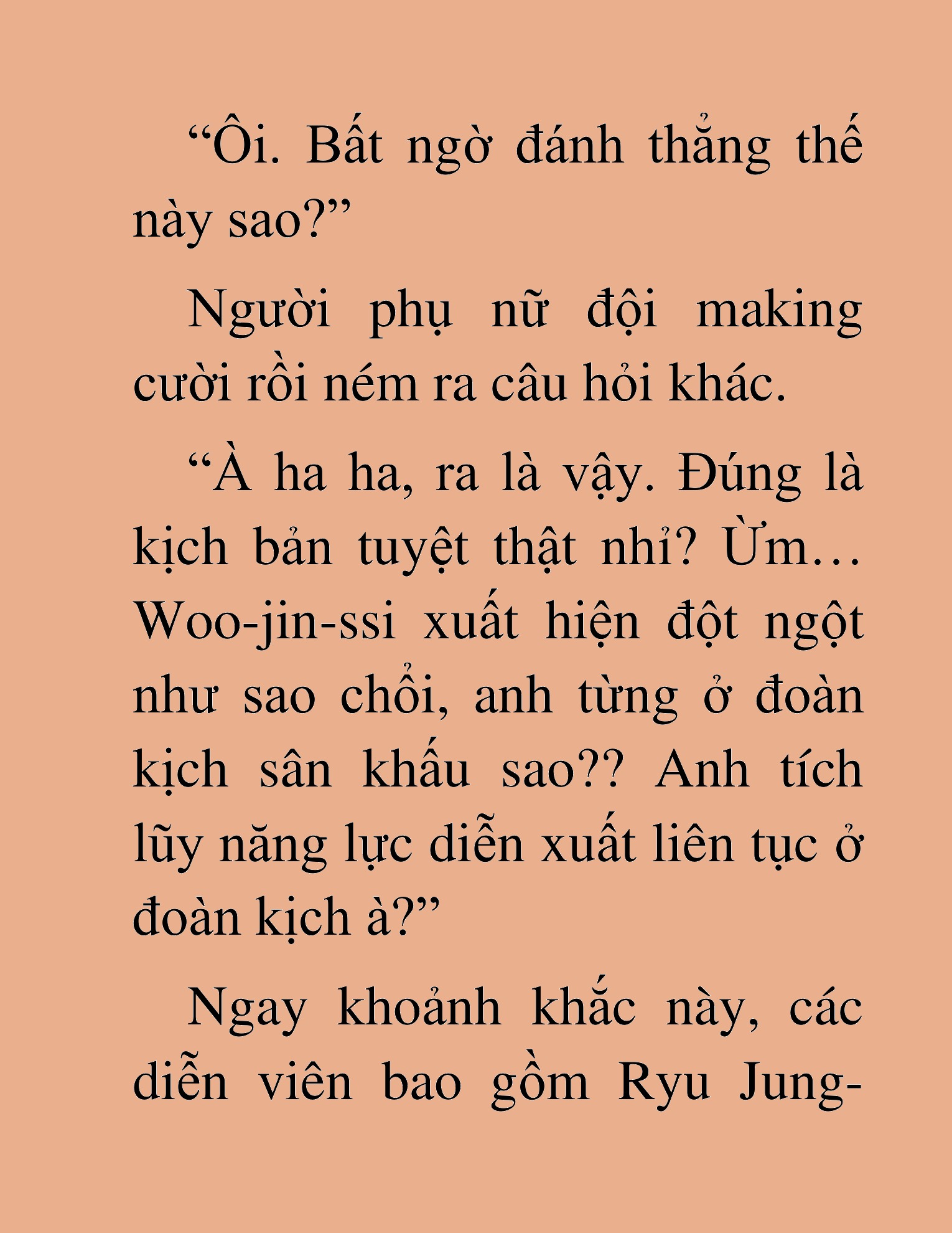 Đọc truyện HAT[NOVEL] Tôi Bị Hiểu Lầm Là Diễn Viên Thiên Tài Quái Vật - Chap 69