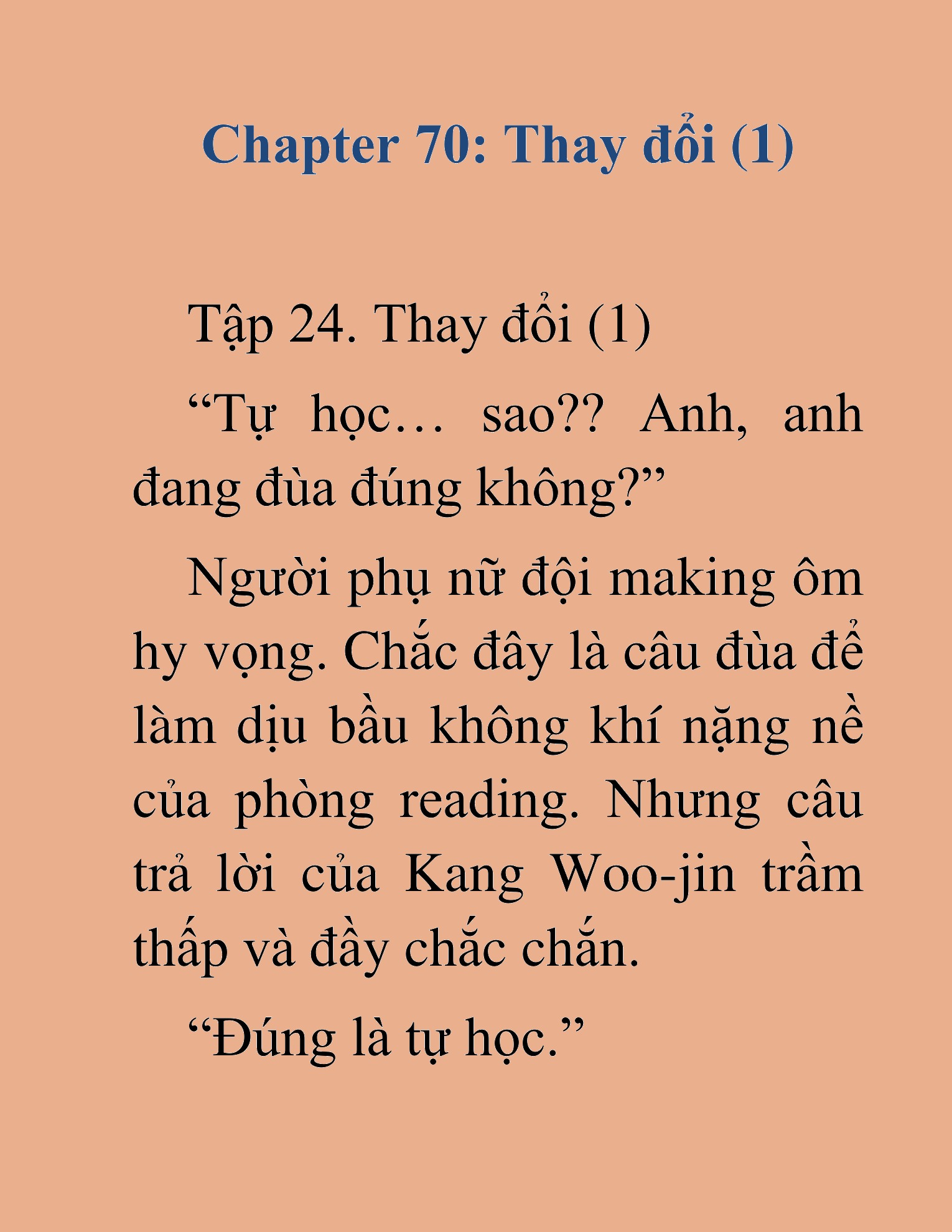 Đọc truyện HAT[NOVEL] Tôi Bị Hiểu Lầm Là Diễn Viên Thiên Tài Quái Vật - Chap 70