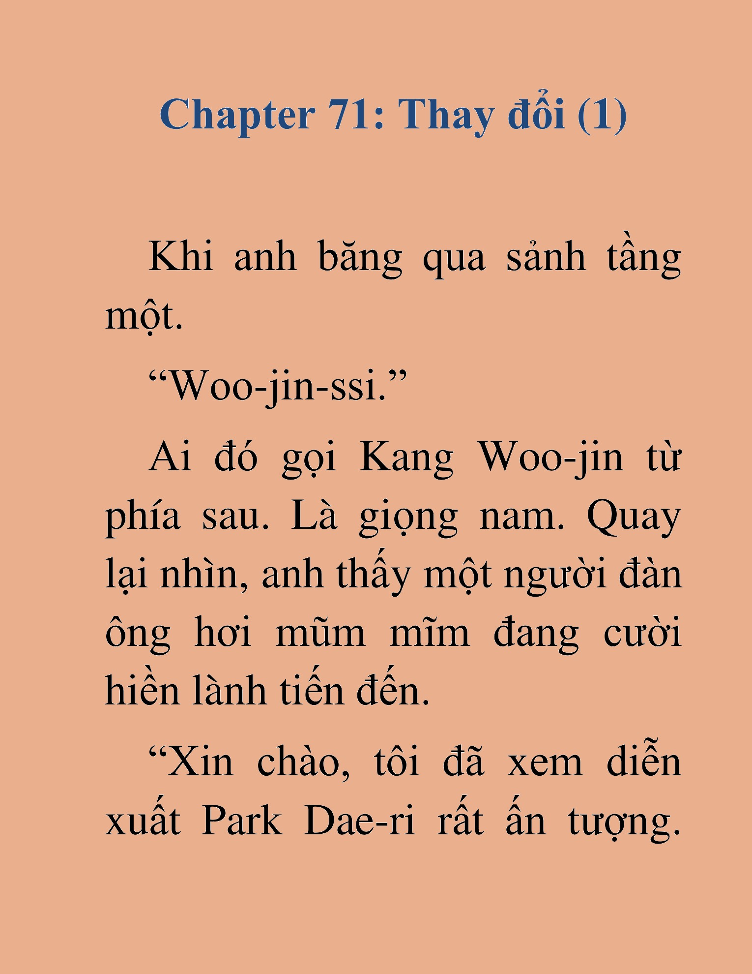 Đọc truyện HAT[NOVEL] Tôi Bị Hiểu Lầm Là Diễn Viên Thiên Tài Quái Vật - Chap 71