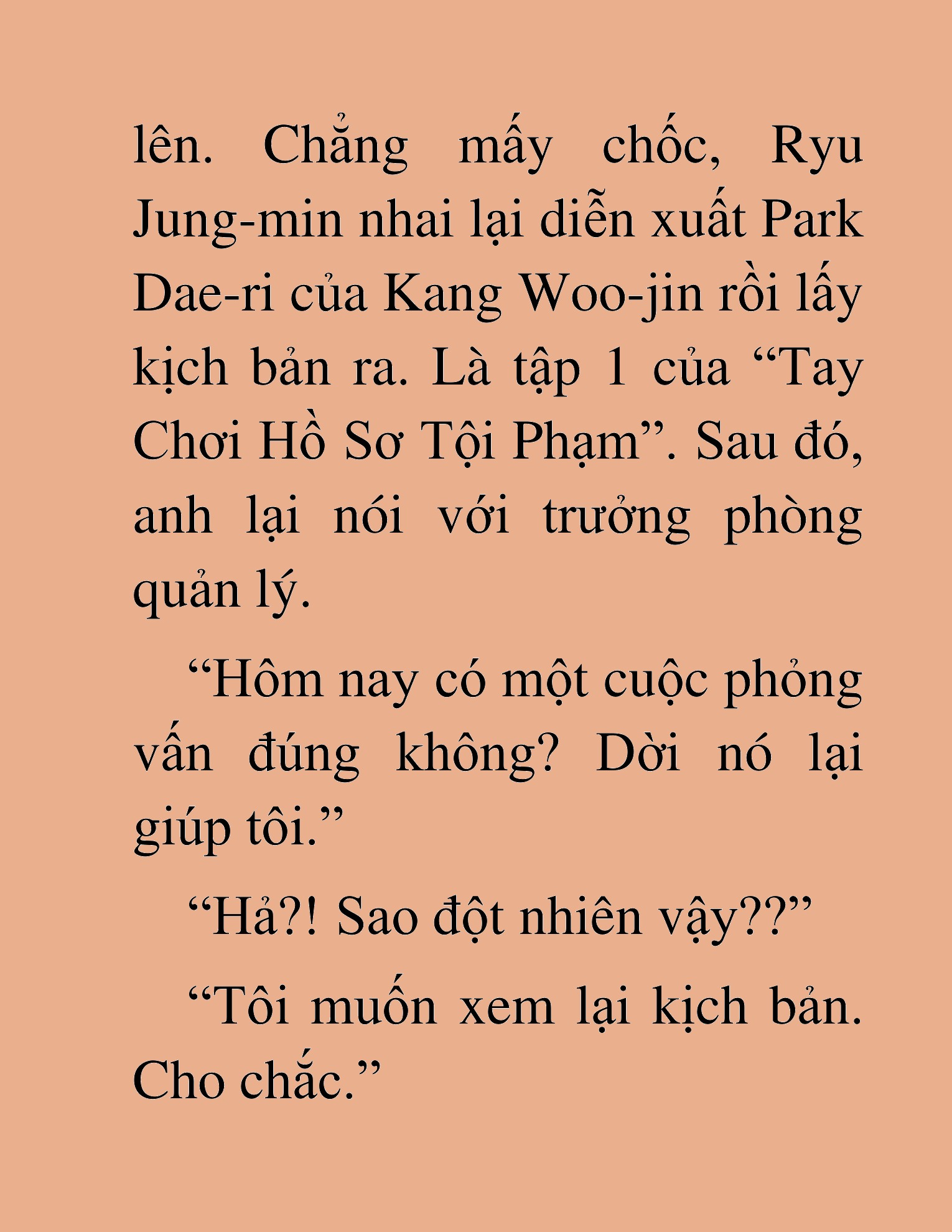 Đọc truyện HAT[NOVEL] Tôi Bị Hiểu Lầm Là Diễn Viên Thiên Tài Quái Vật - Chap 74