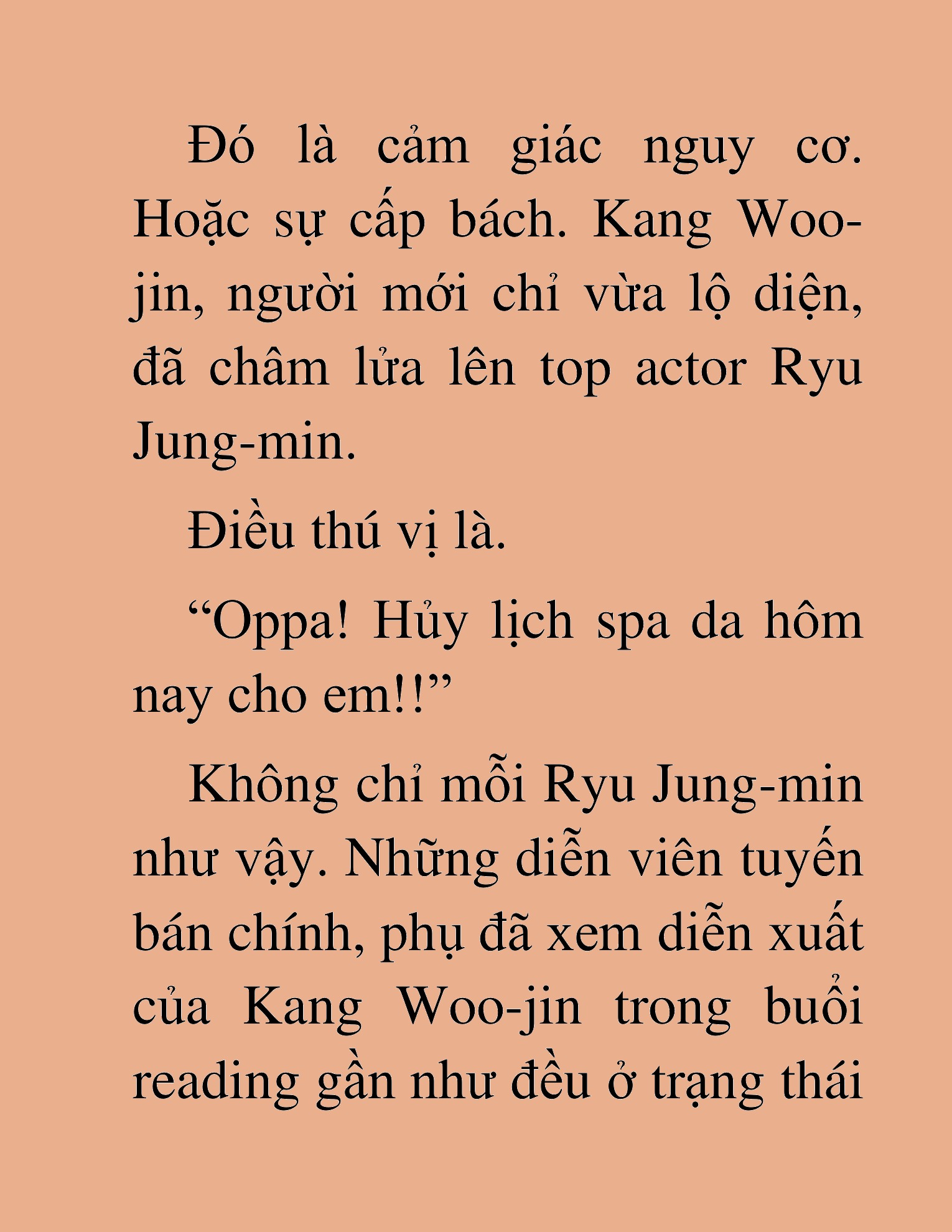 Đọc truyện HAT[NOVEL] Tôi Bị Hiểu Lầm Là Diễn Viên Thiên Tài Quái Vật - Chap 74
