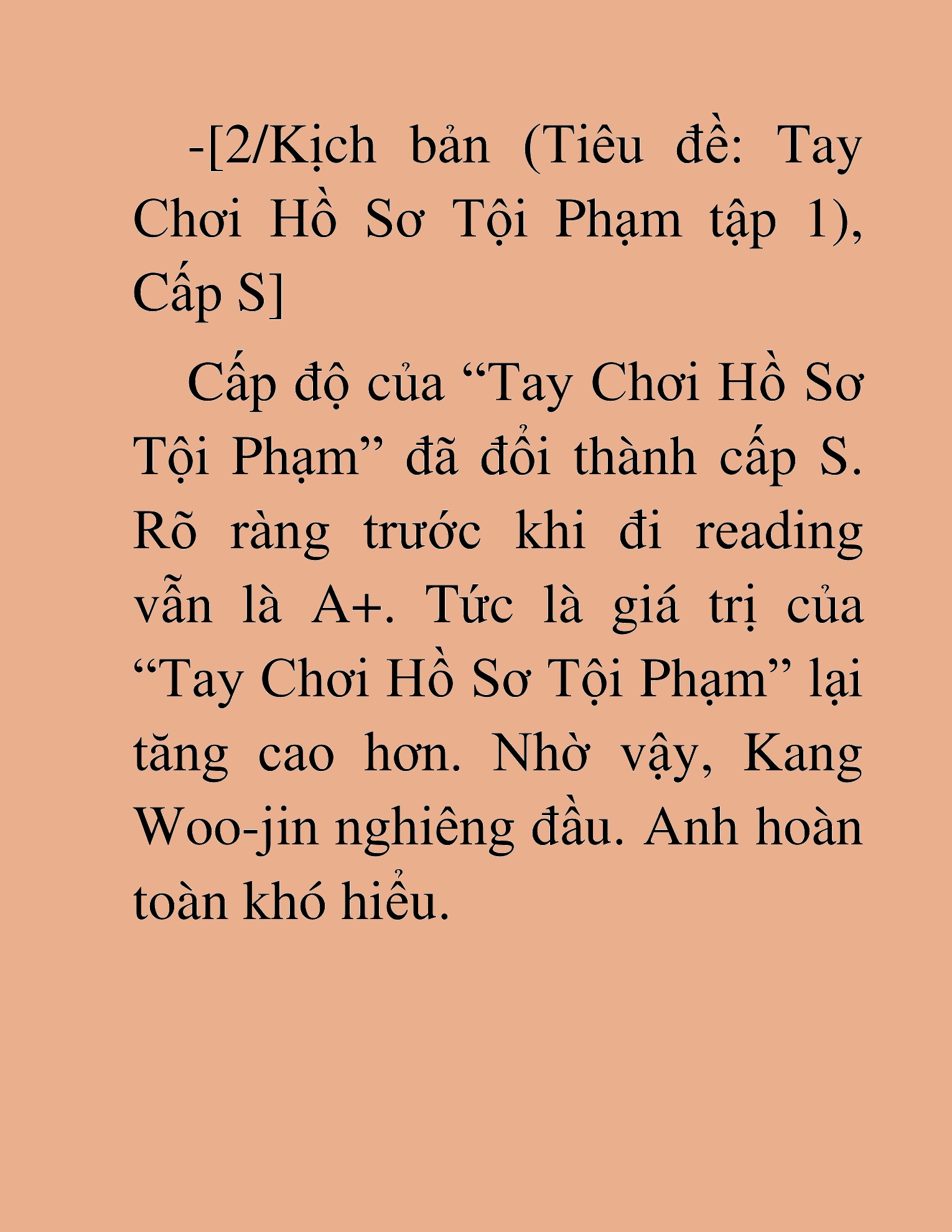 Đọc truyện HAT[NOVEL] Tôi Bị Hiểu Lầm Là Diễn Viên Thiên Tài Quái Vật - Chap 75