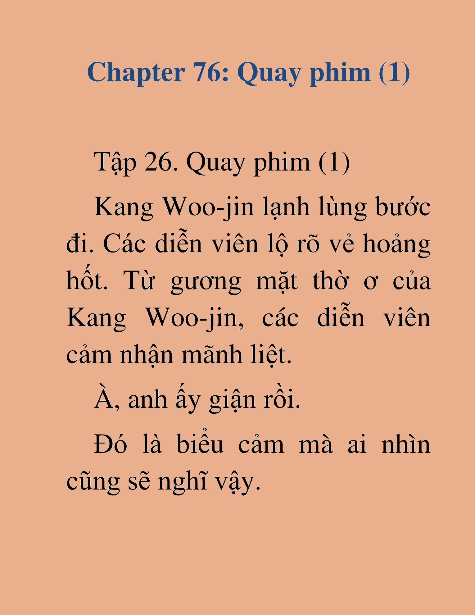 Đọc truyện HAT[NOVEL] Tôi Bị Hiểu Lầm Là Diễn Viên Thiên Tài Quái Vật - Chap 76