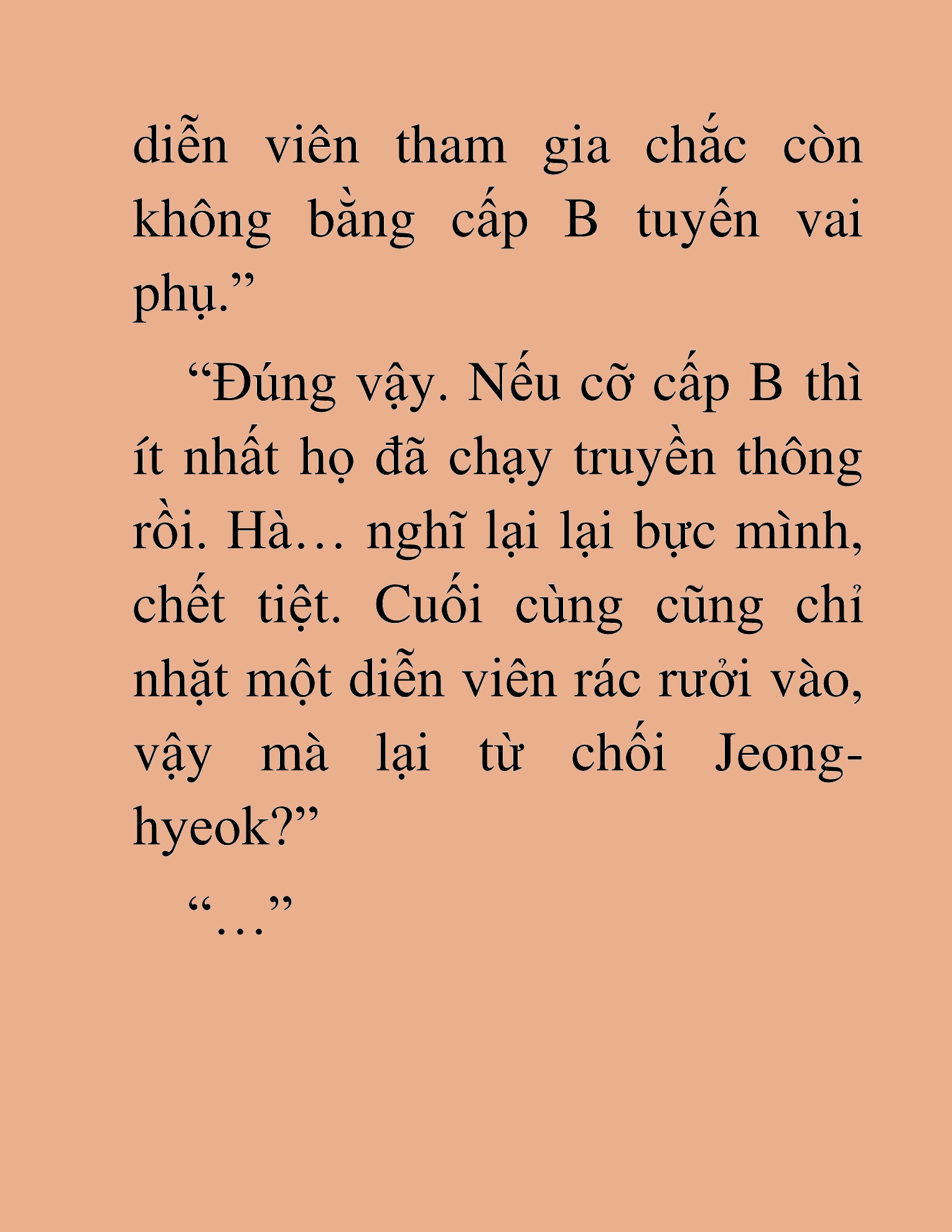 Đọc truyện HAT[NOVEL] Tôi Bị Hiểu Lầm Là Diễn Viên Thiên Tài Quái Vật - Chap 77
