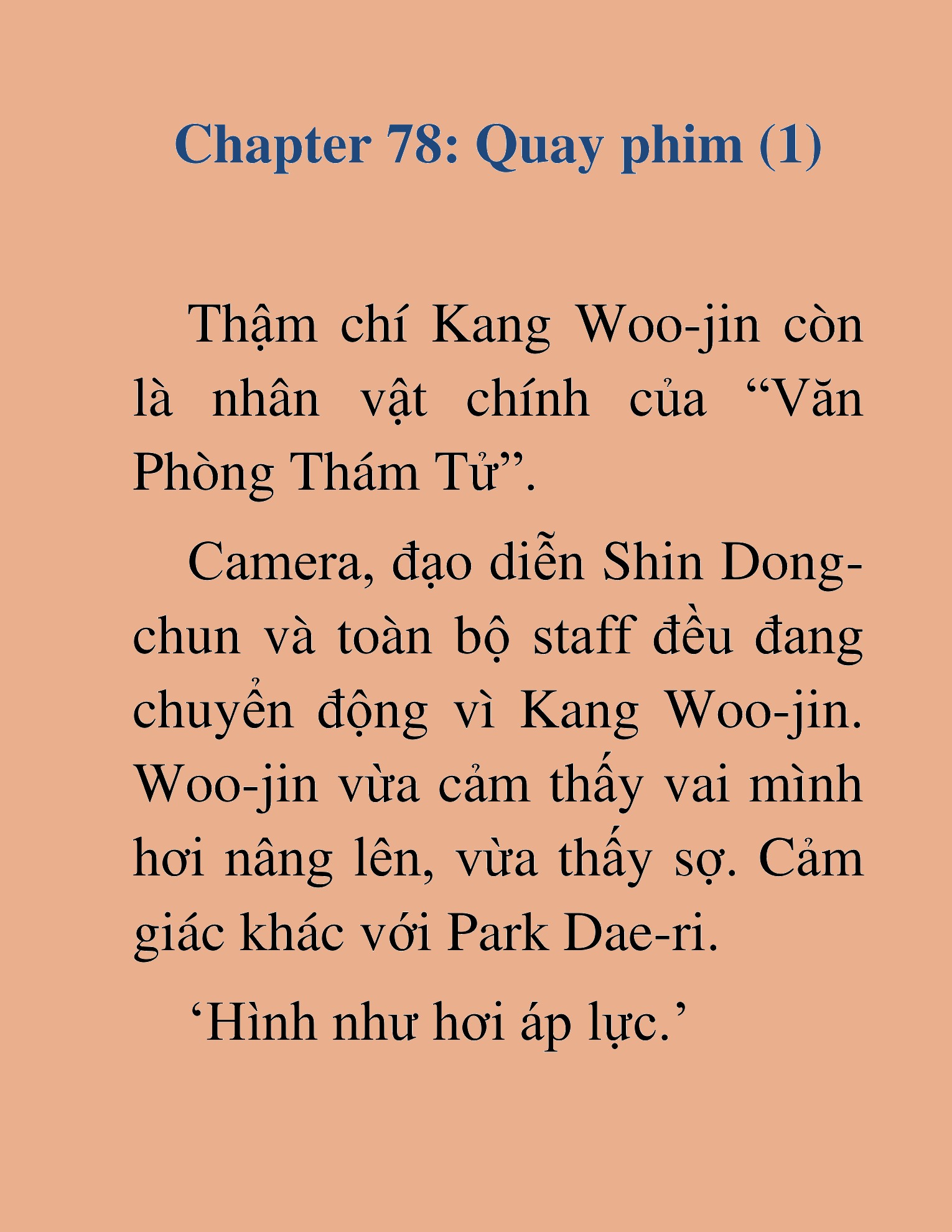 Đọc truyện HAT[NOVEL] Tôi Bị Hiểu Lầm Là Diễn Viên Thiên Tài Quái Vật - Chap 78