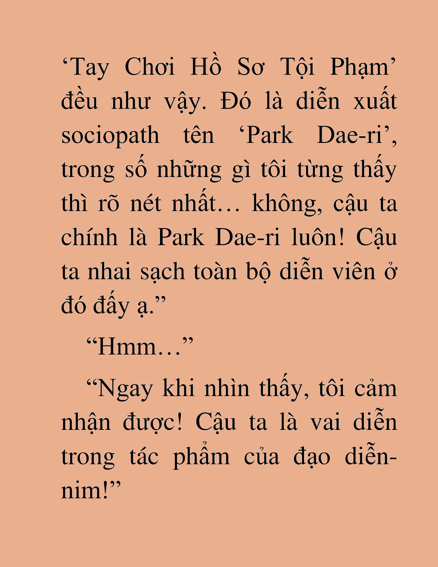 Đọc truyện HAT[NOVEL] Tôi Bị Hiểu Lầm Là Diễn Viên Thiên Tài Quái Vật - Chap 81