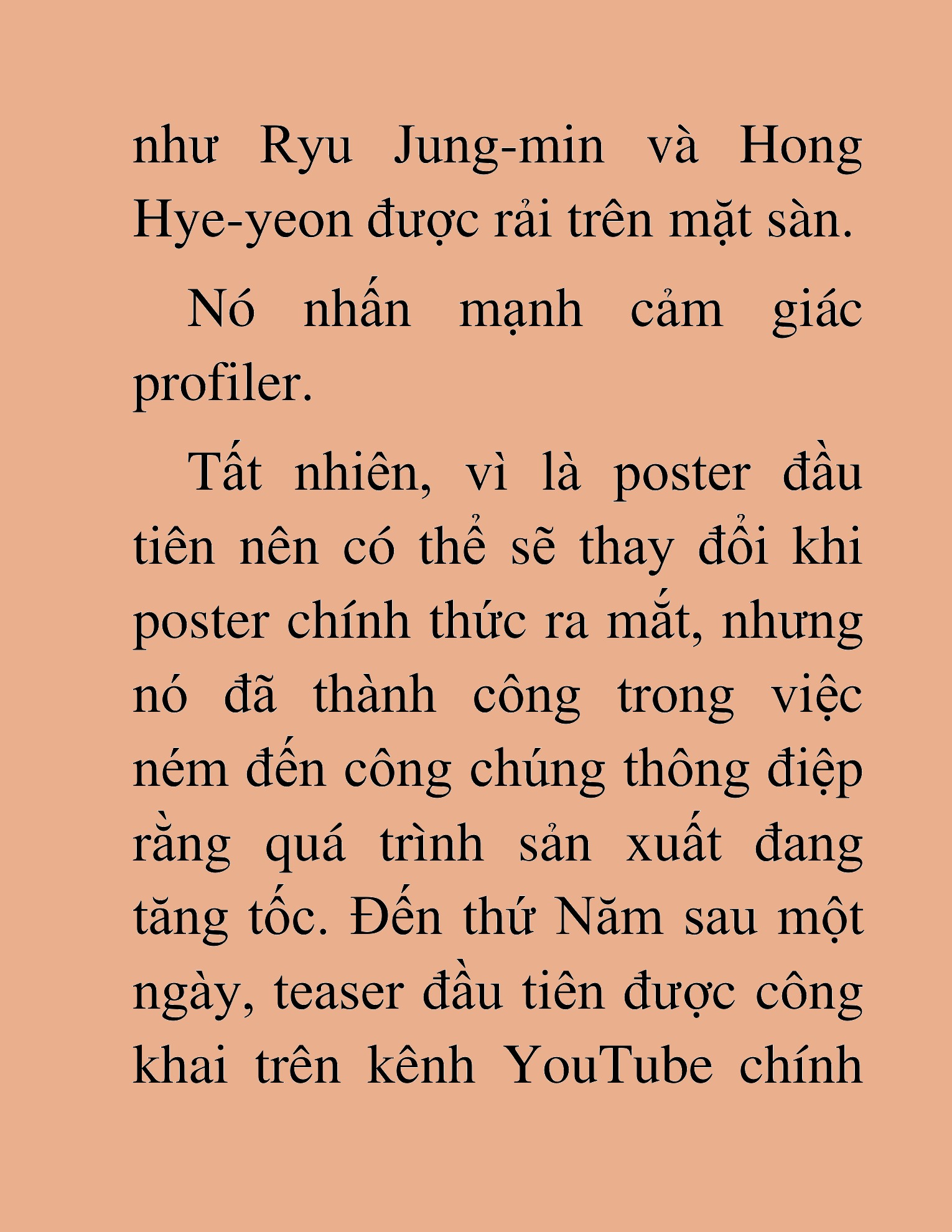 Đọc truyện HAT[NOVEL] Tôi Bị Hiểu Lầm Là Diễn Viên Thiên Tài Quái Vật - Chap 83