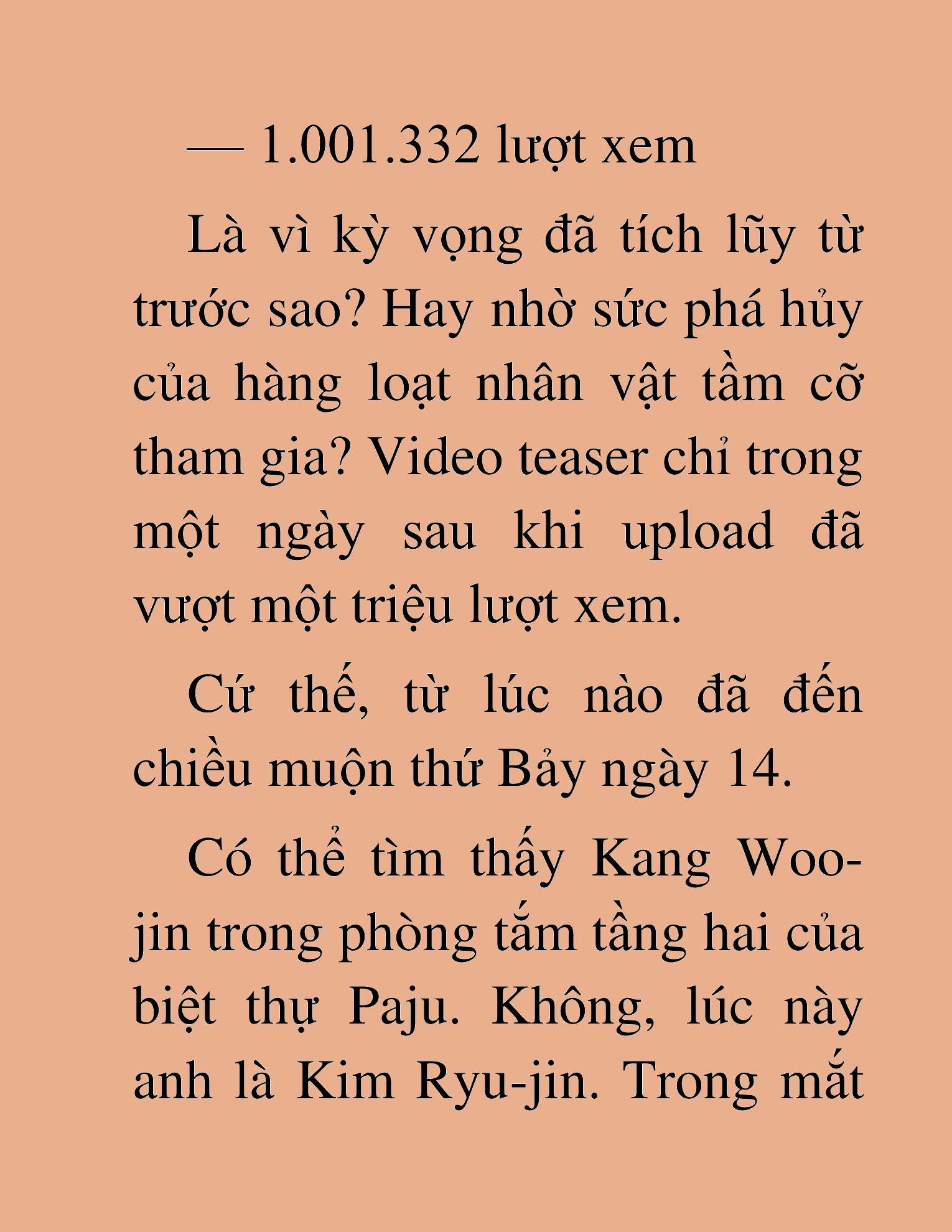 Đọc truyện HAT[NOVEL] Tôi Bị Hiểu Lầm Là Diễn Viên Thiên Tài Quái Vật - Chap 83