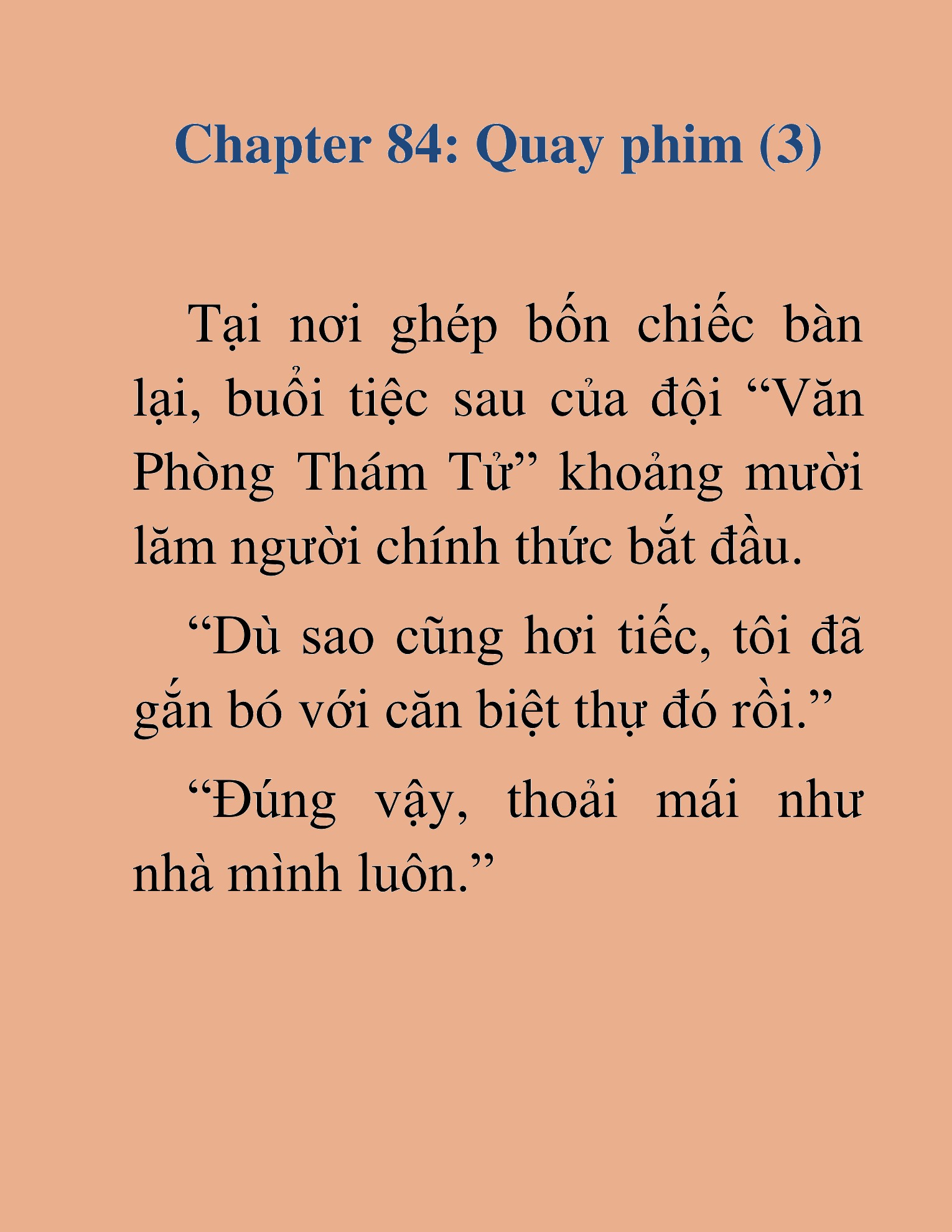 Đọc truyện HAT[NOVEL] Tôi Bị Hiểu Lầm Là Diễn Viên Thiên Tài Quái Vật - Chap 84