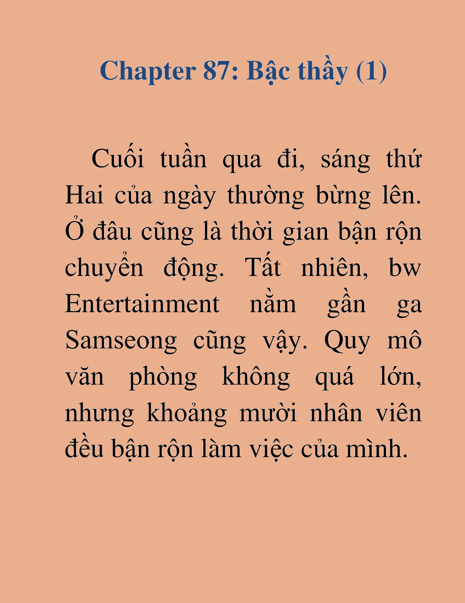 Đọc truyện HAT[NOVEL] Tôi Bị Hiểu Lầm Là Diễn Viên Thiên Tài Quái Vật - Chap 87