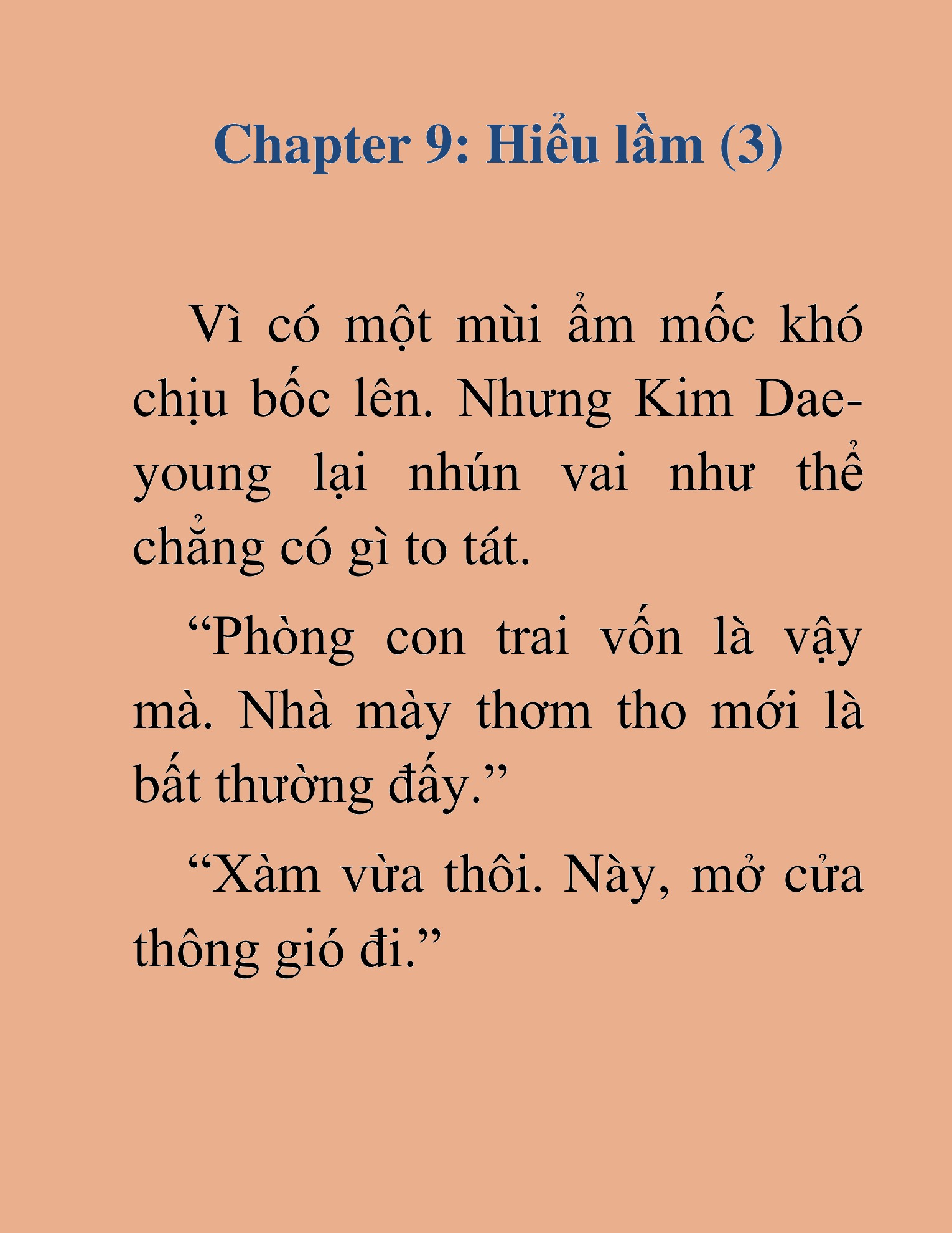 Đọc truyện HAT[NOVEL] Tôi Bị Hiểu Lầm Là Diễn Viên Thiên Tài Quái Vật - Chap 9