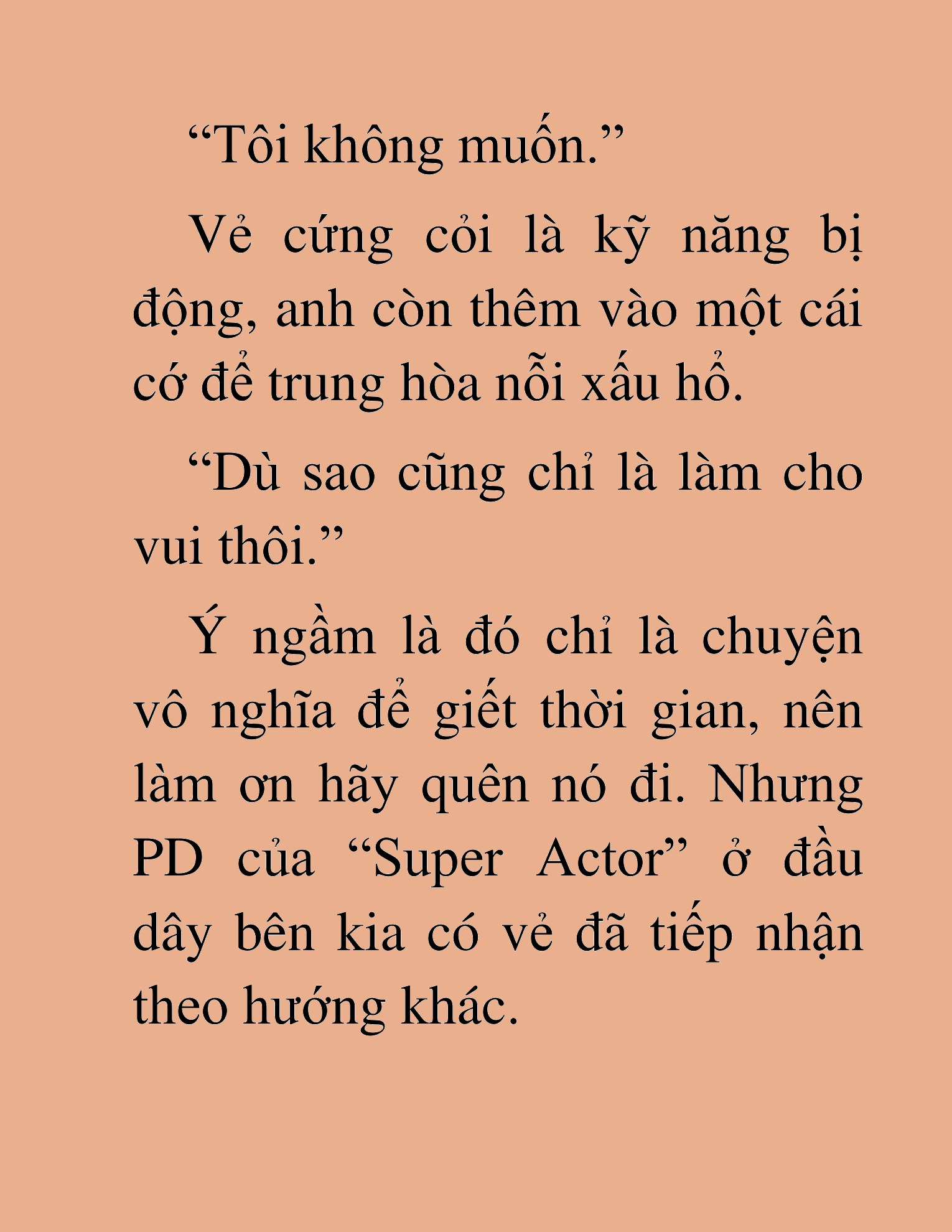 Đọc truyện HAT[NOVEL] Tôi Bị Hiểu Lầm Là Diễn Viên Thiên Tài Quái Vật - Chap 9