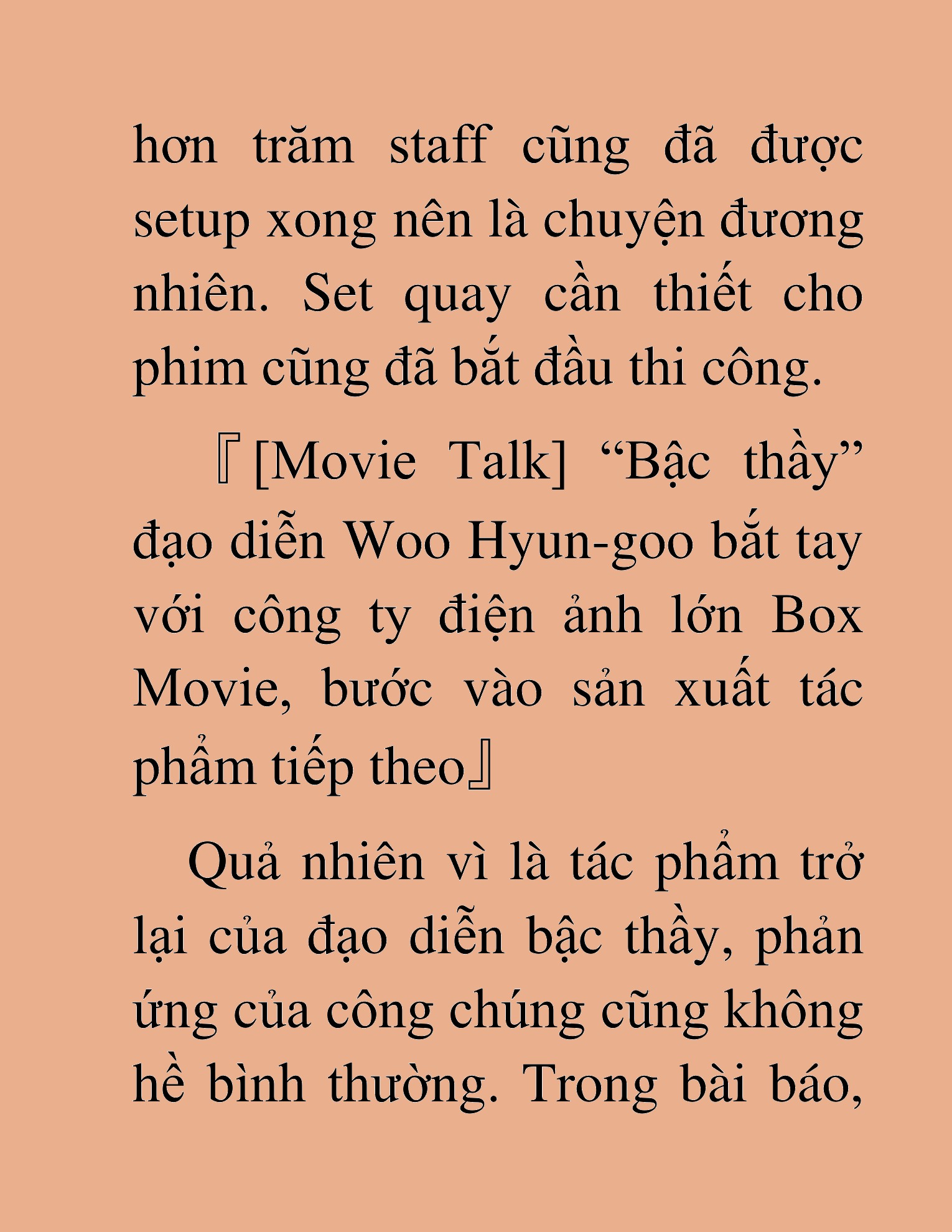 Đọc truyện HAT[NOVEL] Tôi Bị Hiểu Lầm Là Diễn Viên Thiên Tài Quái Vật - Chap 95