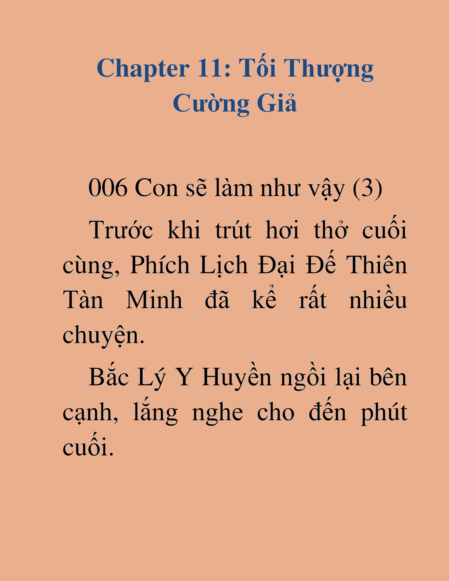 Đọc truyện HAT[NOVEL] Tối Thượng Cường Giả - Chap 11
