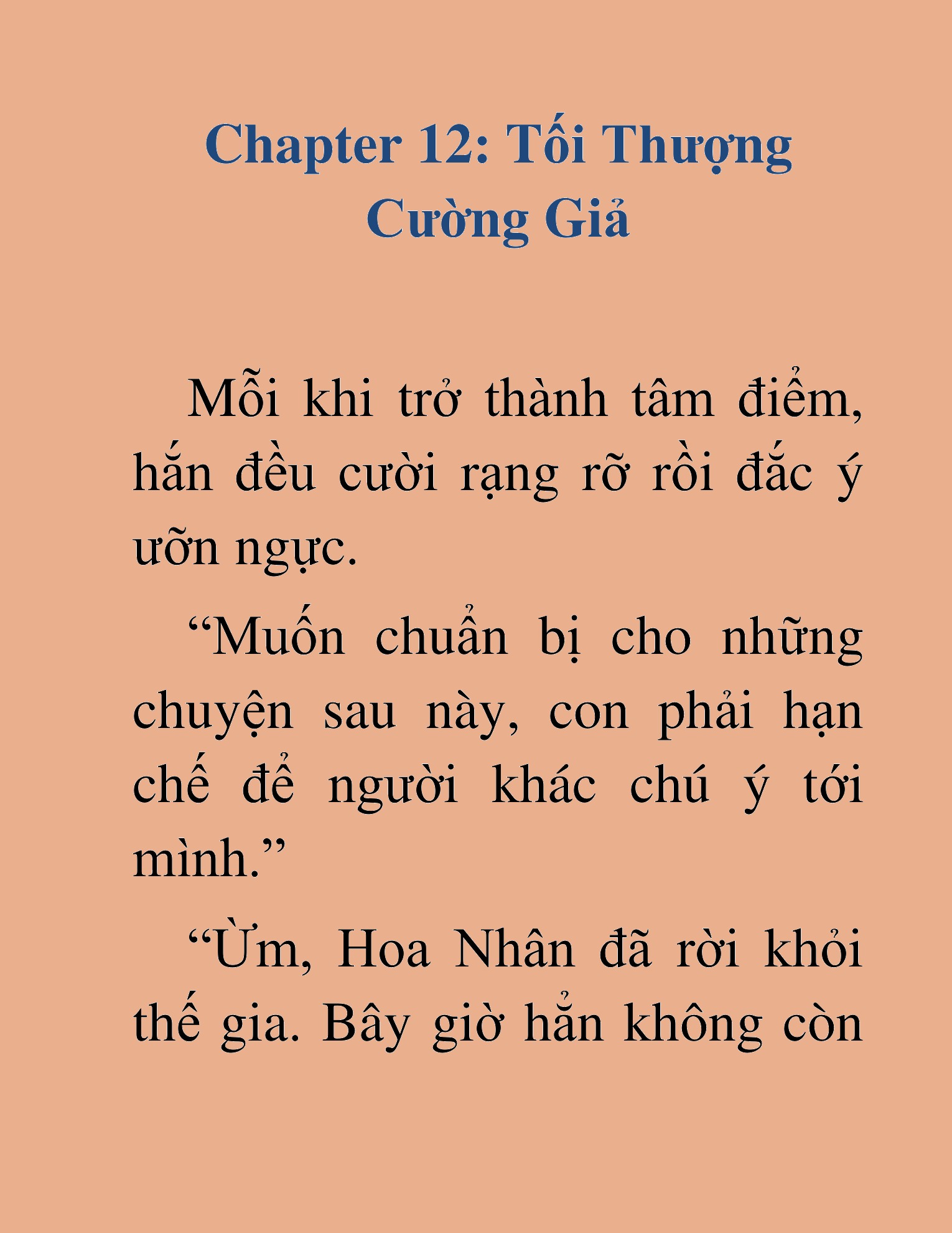 Đọc truyện HAT[NOVEL] Tối Thượng Cường Giả - Chap 12