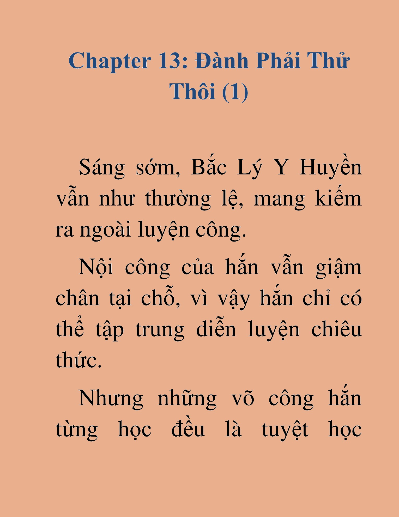 Đọc truyện HAT[NOVEL] Tối Thượng Cường Giả - Chap 13