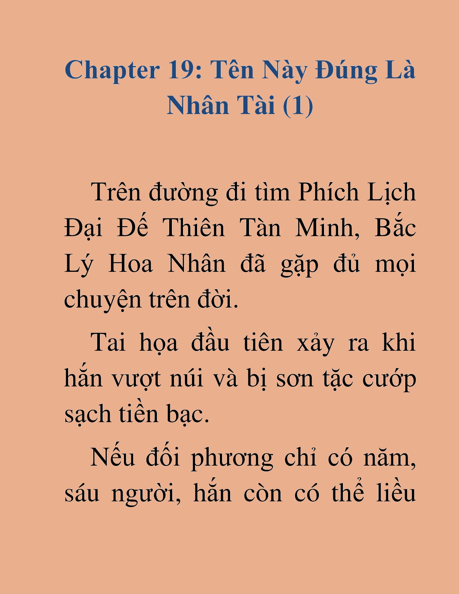 Đọc truyện HAT[NOVEL] Tối Thượng Cường Giả - Chap 19