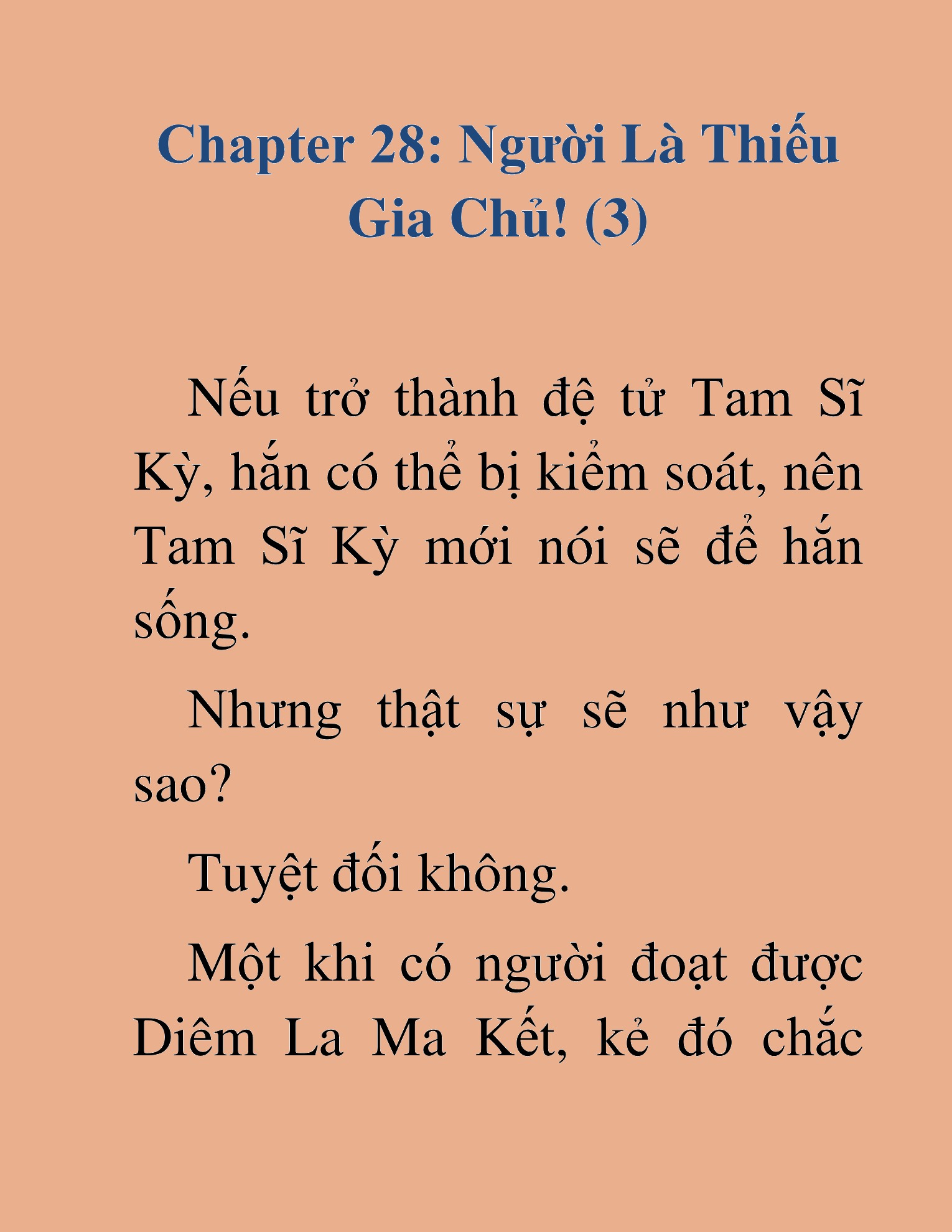 Đọc truyện HAT[NOVEL] Tối Thượng Cường Giả - Chap 28