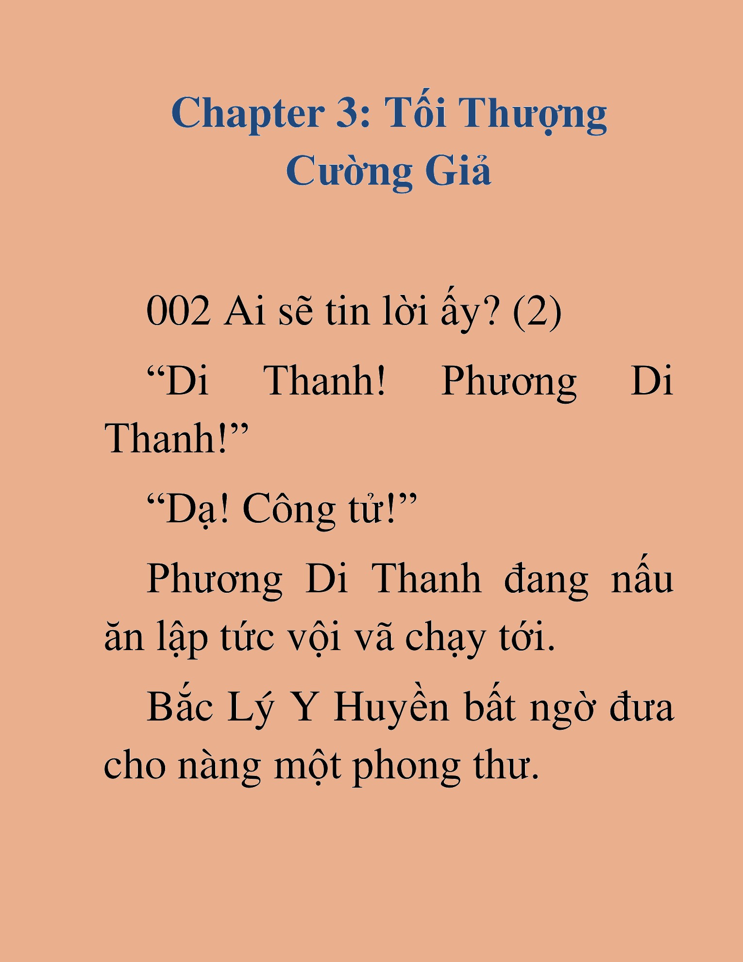 Đọc truyện HAT[NOVEL] Tối Thượng Cường Giả - Chap 3