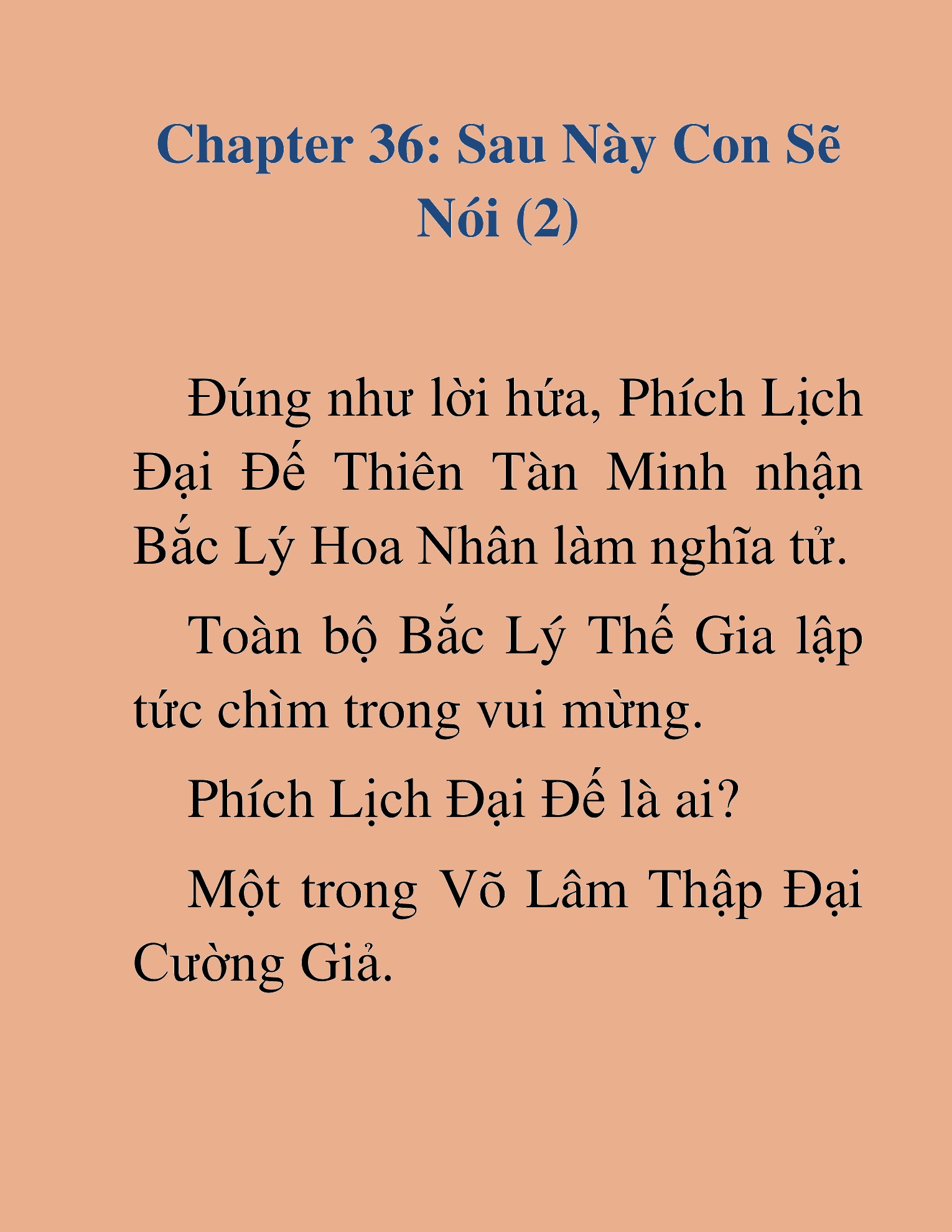 Đọc truyện HAT[NOVEL] Tối Thượng Cường Giả - Chap 36