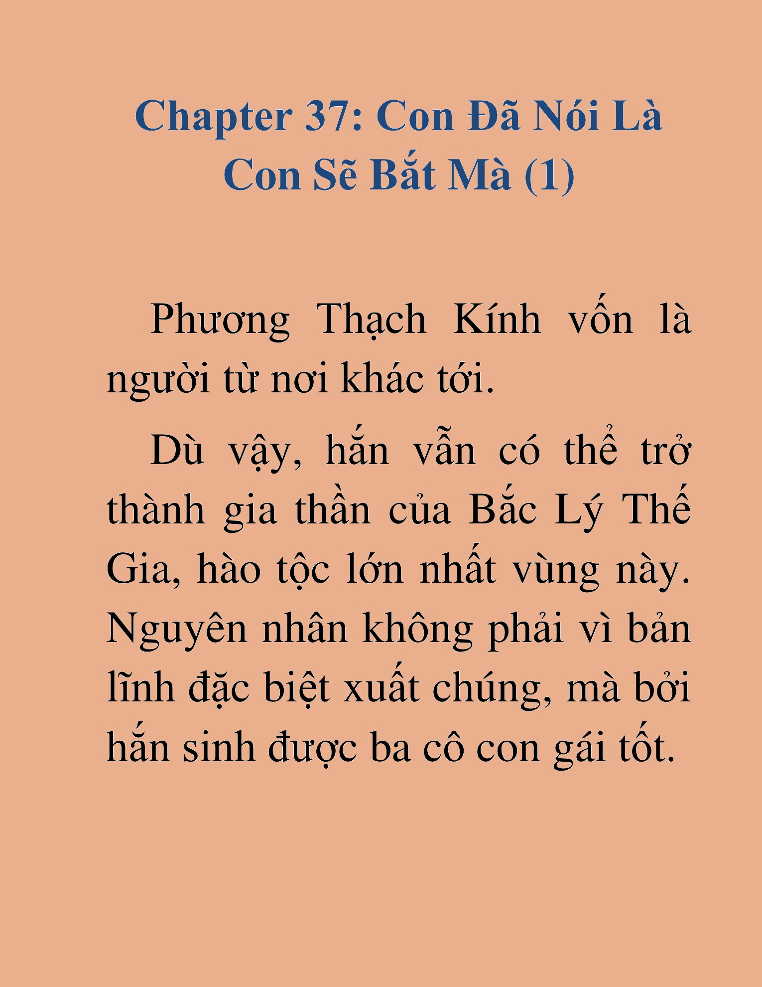 Đọc truyện HAT[NOVEL] Tối Thượng Cường Giả - Chap 37