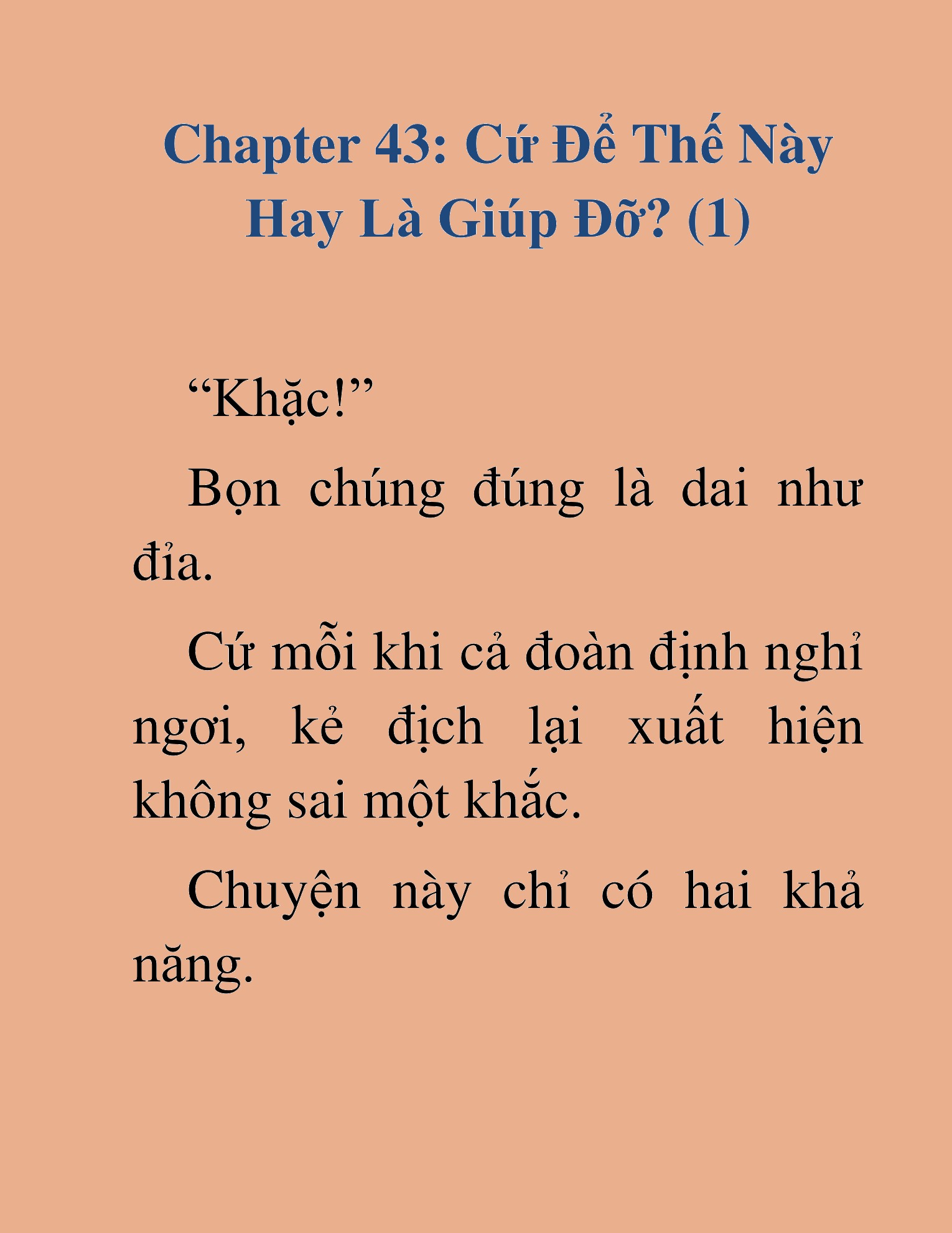 Đọc truyện HAT[NOVEL] Tối Thượng Cường Giả - Chap 43