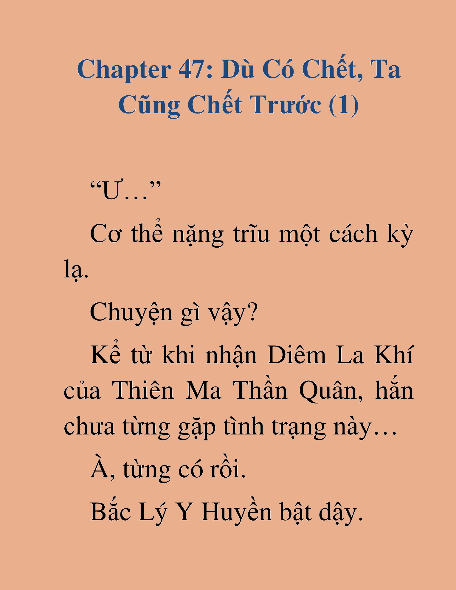 Đọc truyện HAT[NOVEL] Tối Thượng Cường Giả - Chap 47
