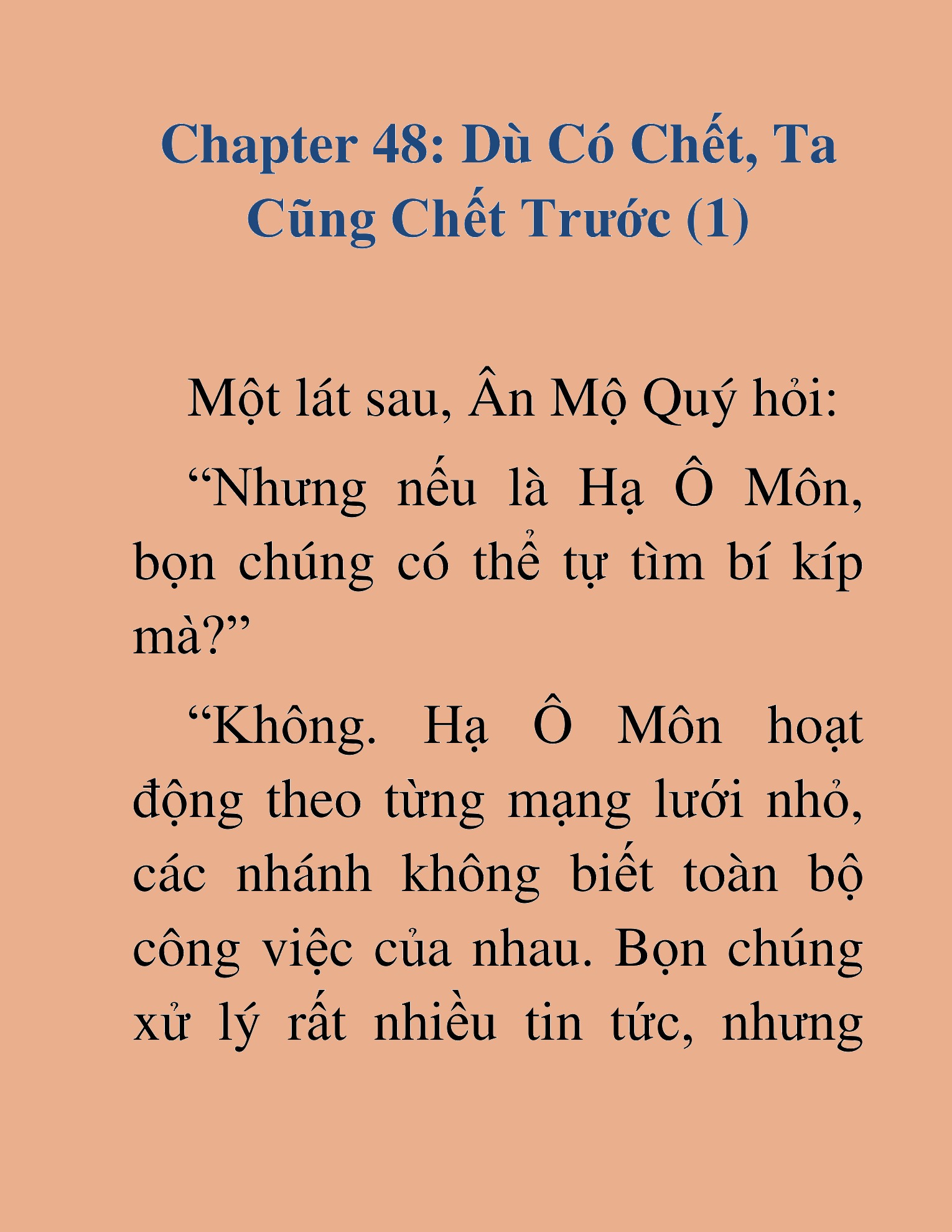 Đọc truyện HAT[NOVEL] Tối Thượng Cường Giả - Chap 48